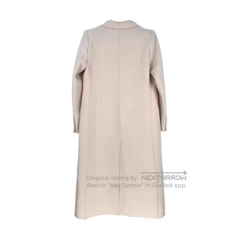 Fendi Fendi Light Pink and White Long Wool Coat Size XS / US 0-2 / IT 36-38 - 2 Thumbnail