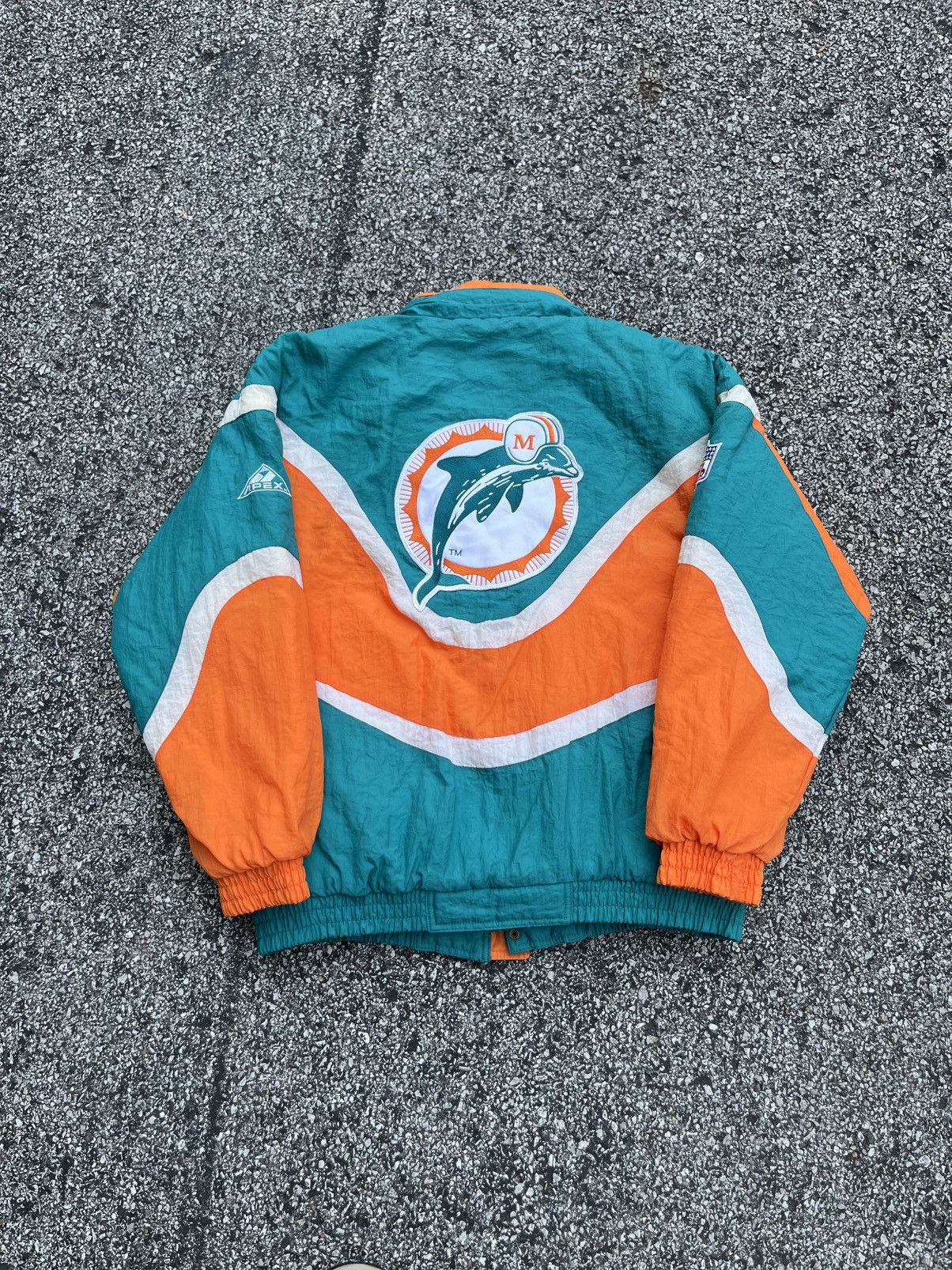 NFL Vintage 1990s Miami Dolphins Puffer Size US L / EU 52-54 / 3 - 6 Thumbnail