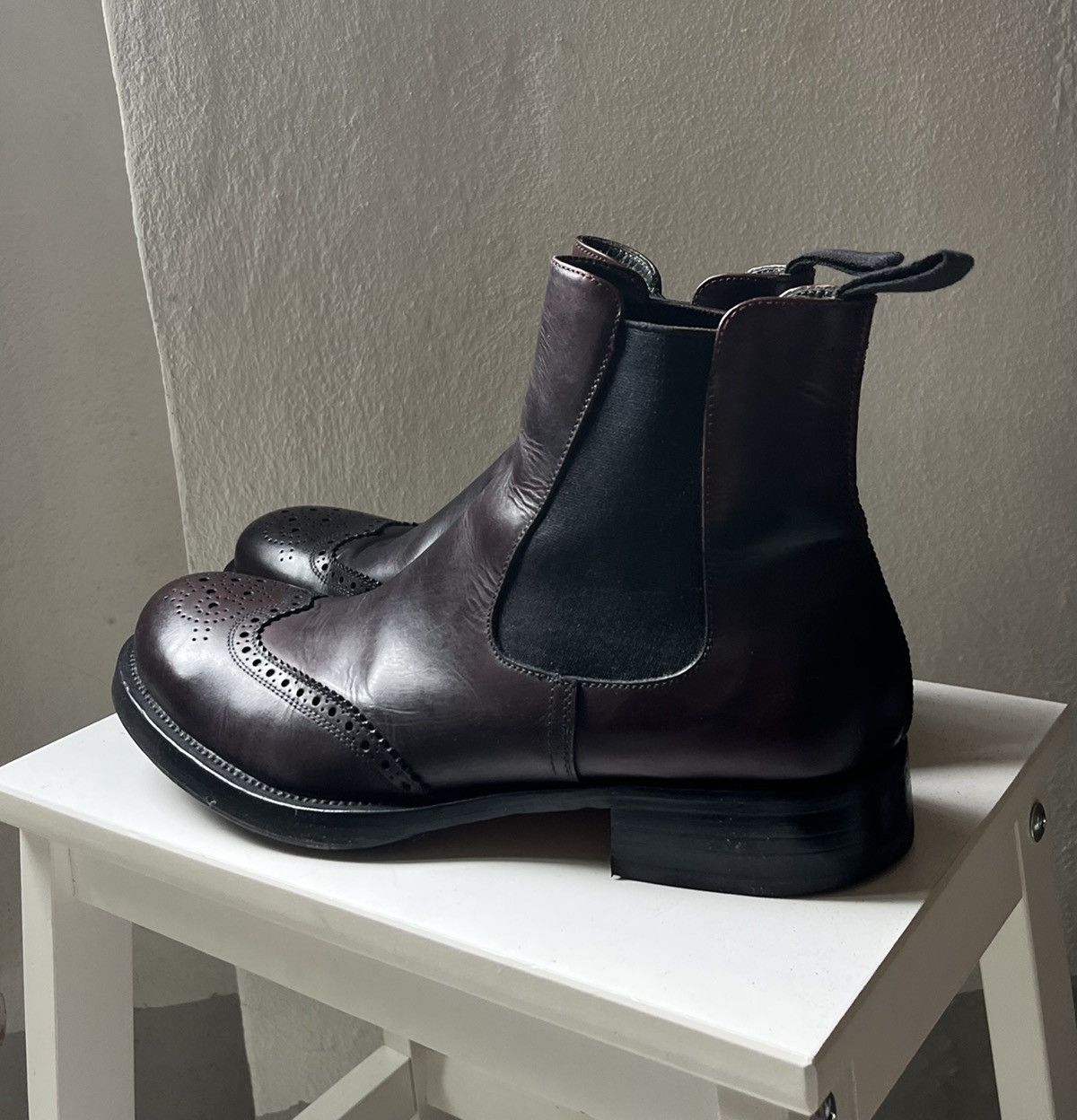 Miu Miu Miu Miu Chelsea Boots With Box Size US 10 / EU 43 - 2 Thumbnail