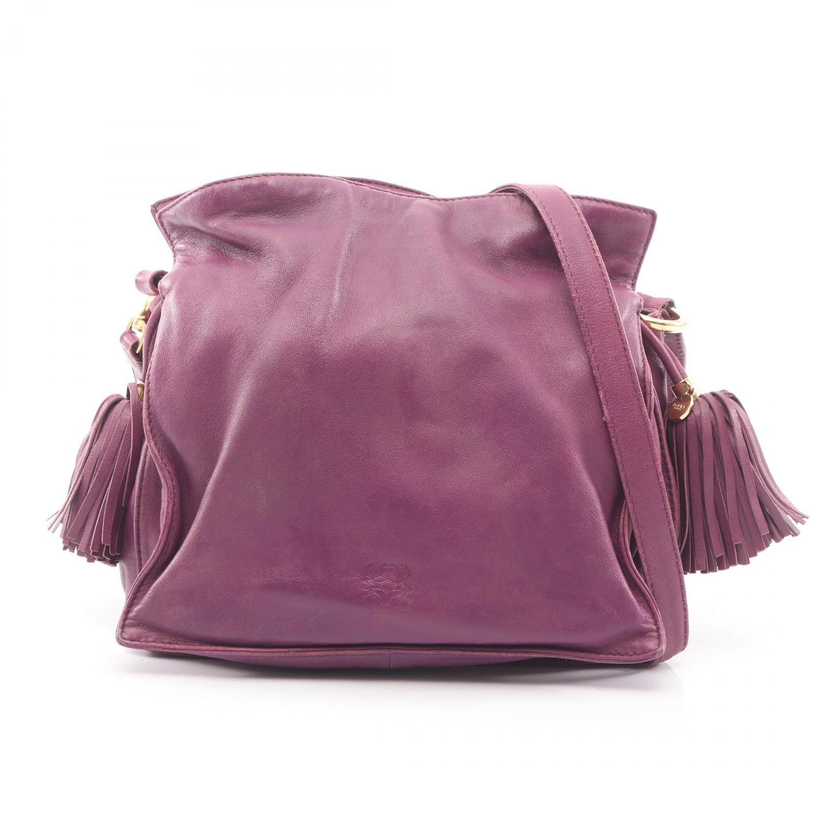 Loewe Loewe Loewe Flamenco22 Leather Shoulder Bag Leather Shoulder Bag DUTY FREE for USA Size ONE SIZE - 1 Thumbnail