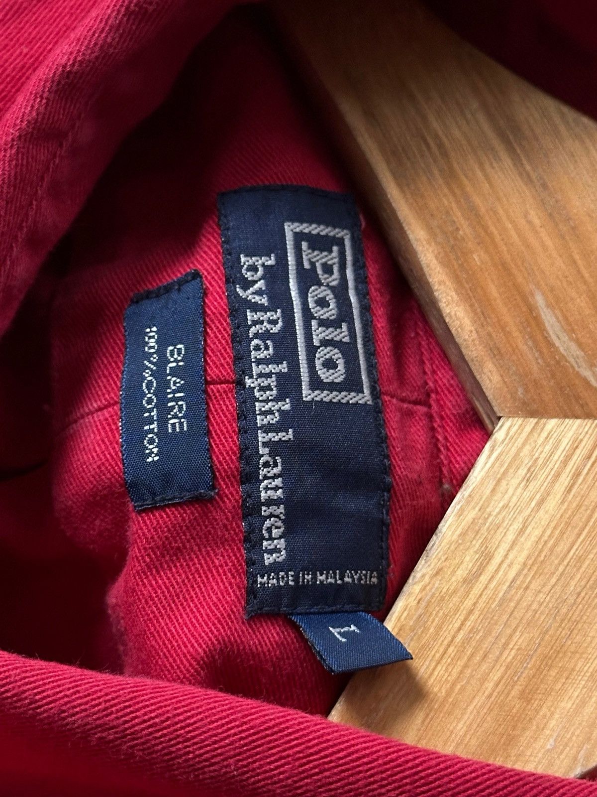 Polo Ralph Lauren 🫧POLO RALPH LAUREN COTTON SHIRT BUTTON UP VINTAGE Size US L / EU 52-54 / 3 - 8 Thumbnail