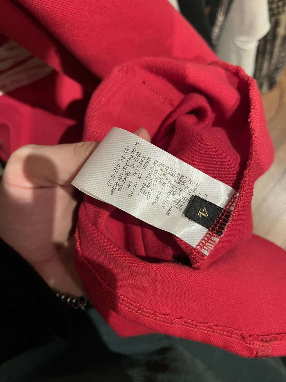 Kapital × Kapital Kountry BELOW RETAIL! Kapital 16/- Densed Jersey Baseball Shirt Red Size US L / EU 52-54 / 3 - 14 Thumbnail