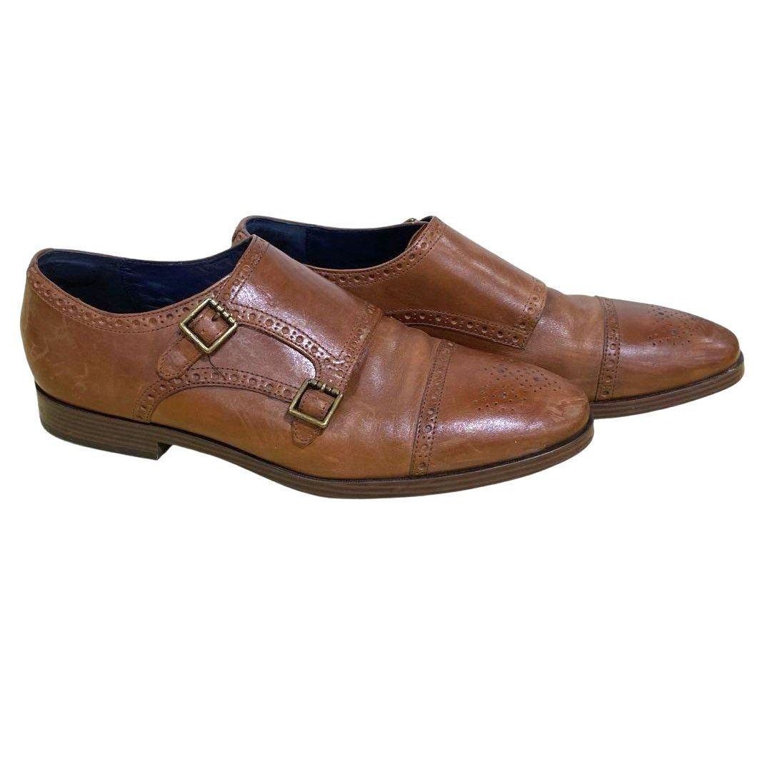 Cole Haan Cole Haan Jefferson Grand Double Monk Strap Dress Shoes 12M Size US 12 / EU 45 - 5 Thumbnail