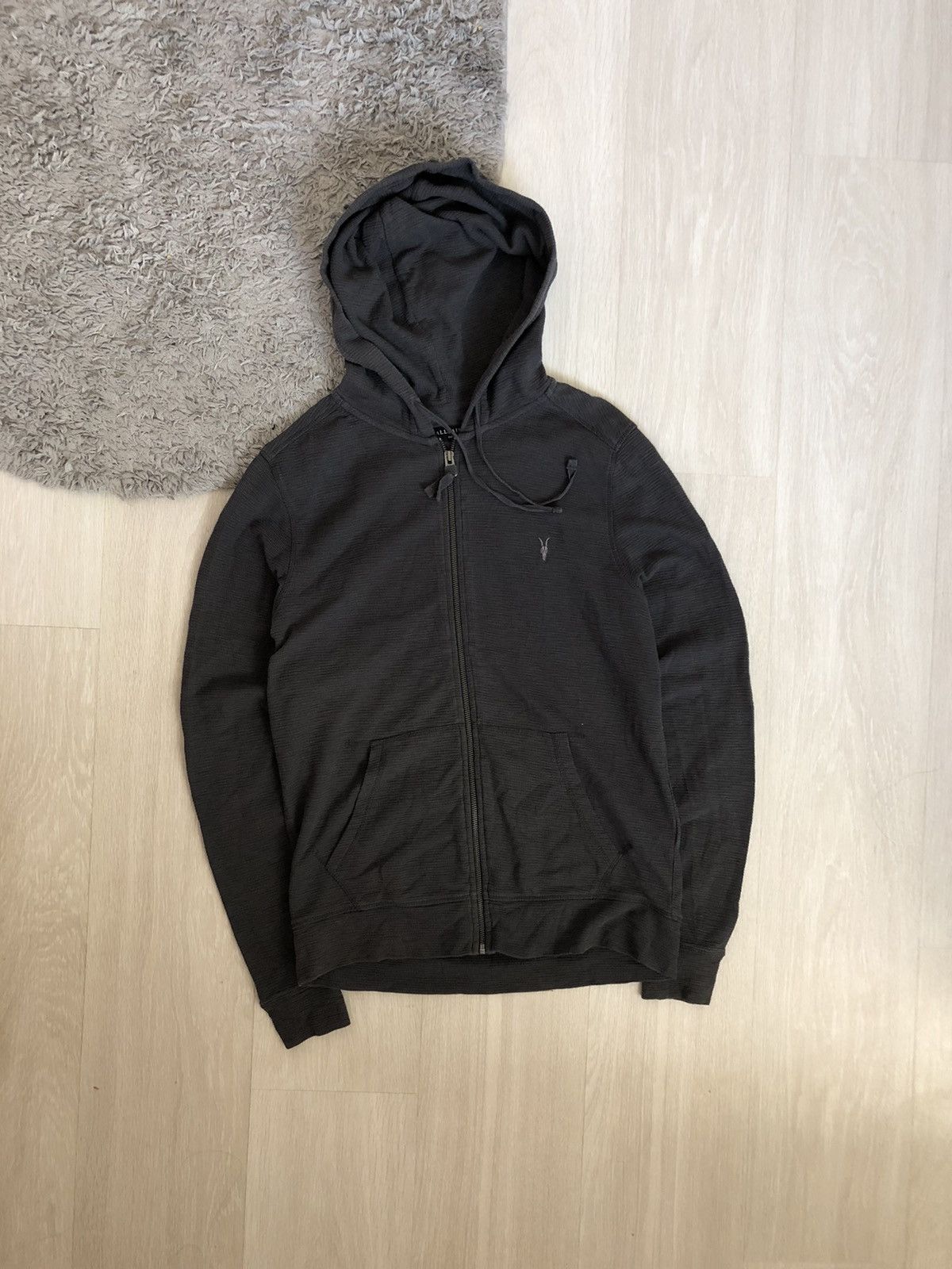 Allsaints × Vintage Vintage Allsaints Zip Hoodie Size US S / EU 44-46 / 1 - 1 Thumbnail
