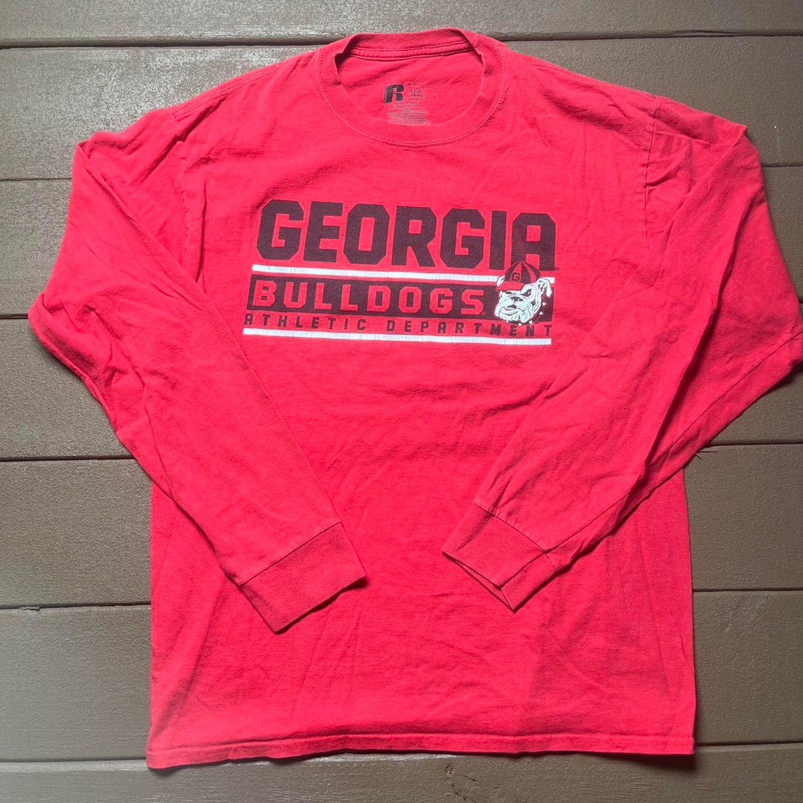 NCAA Georgia Bull Dogs Long Sleeve Shirt Size US L / EU 52-54 / 3 - 1 Thumbnail