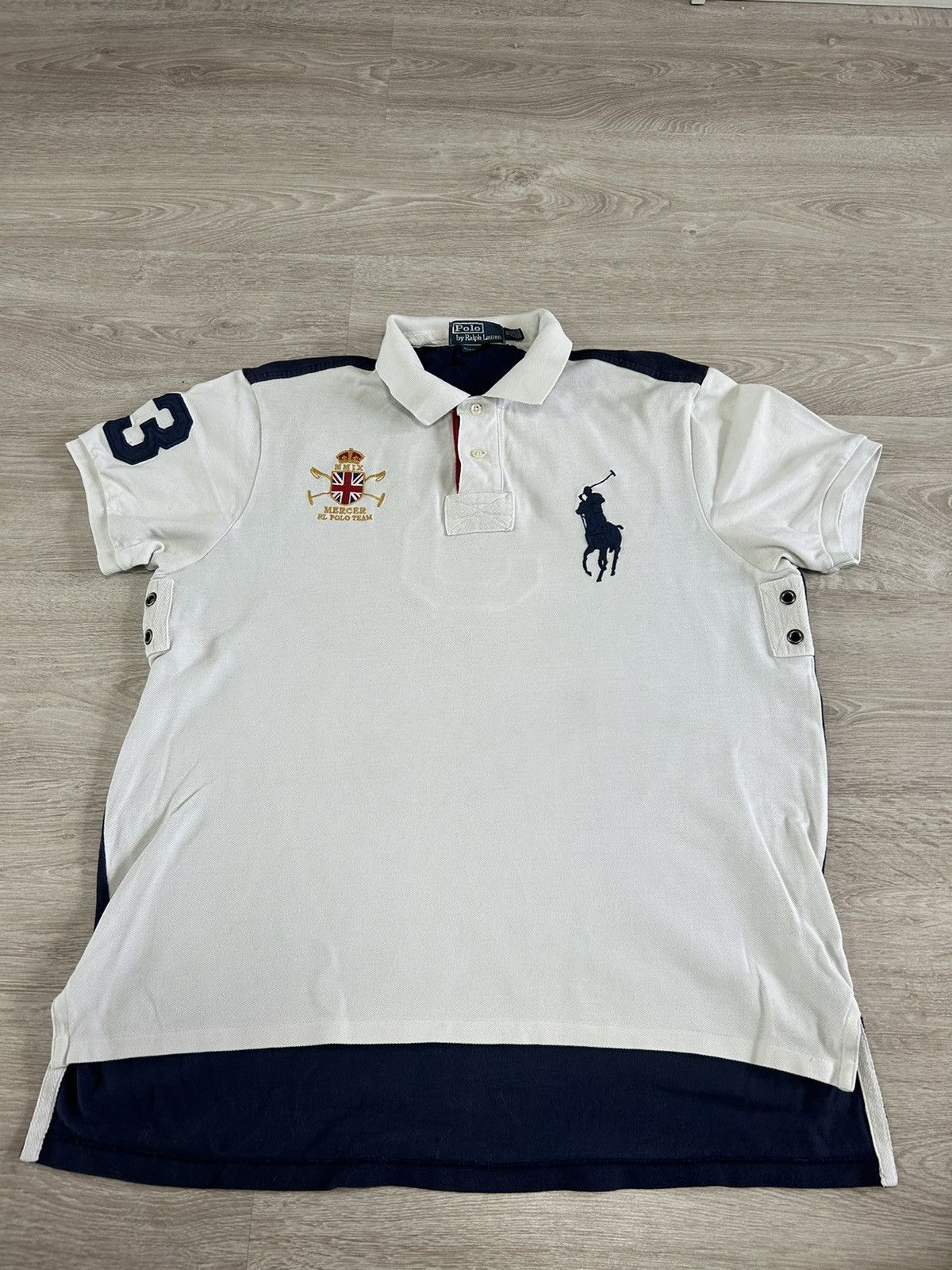 * Vintage 90’s Polo Ralph Lauren Mercer popular 3 Polo Team Club