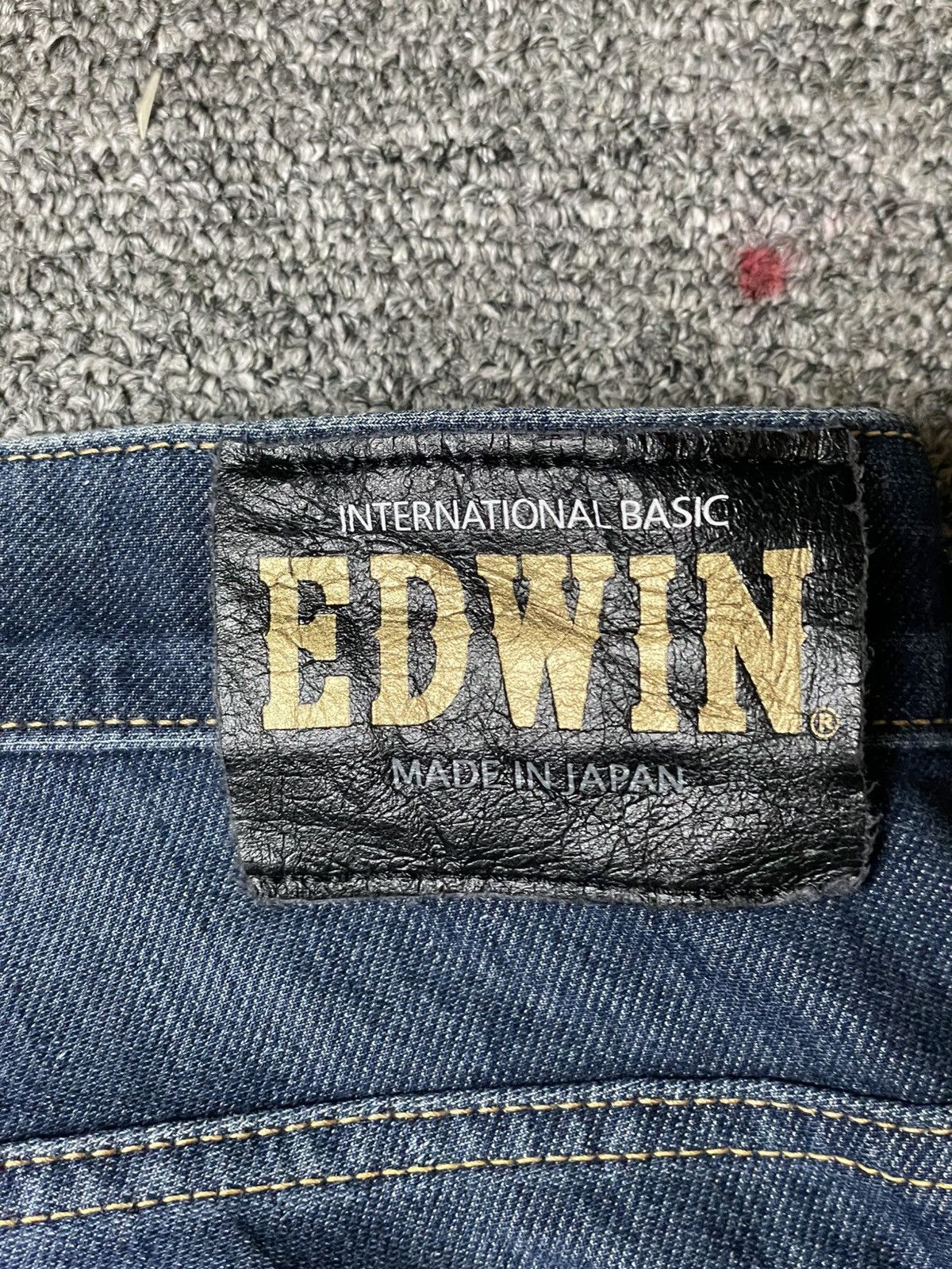 Edwin × Vintage Vintage EDWIN 403 Straight Cut Jeans (92) Size US 31 - 10 Thumbnail