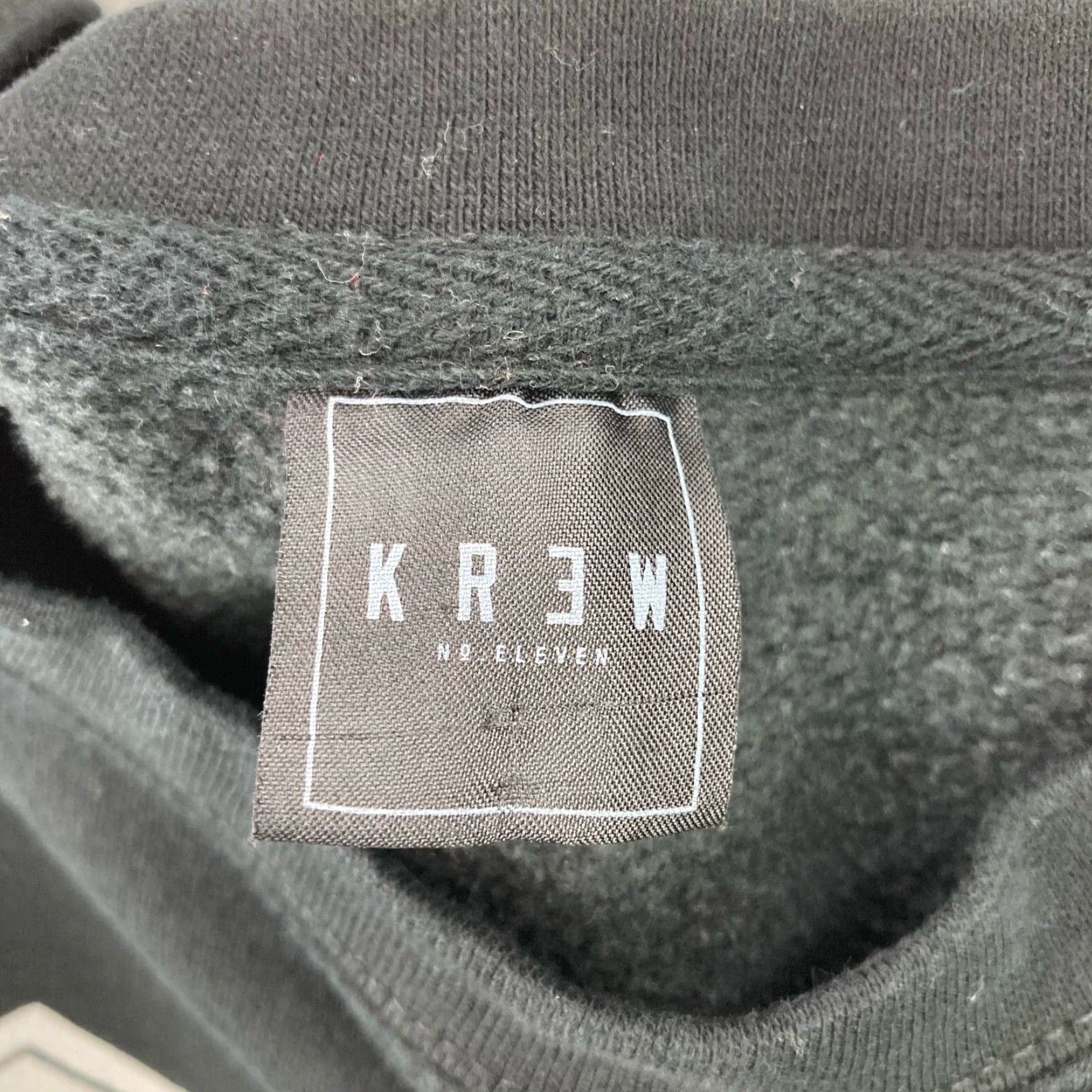 Krewe Krew Sweatshirt Men’s Crew Neck Pullover Black XL Size US XL / EU 56 / 4 - 3 Thumbnail