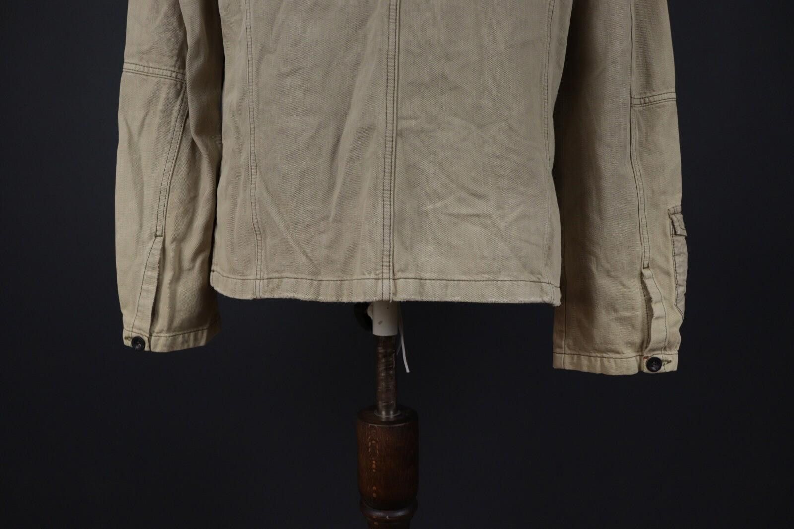 Designer Armani Jeans Beige Multipockets Jacket Size I 52/ USA 36 Size US M / EU 48-50 / 2 - 10 Thumbnail