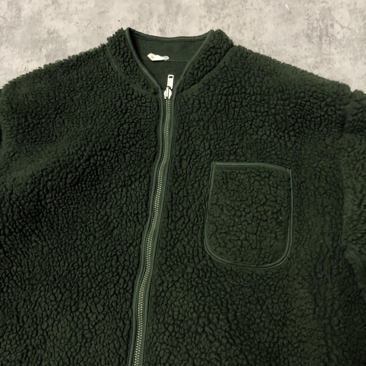 Other Green Sherpa fleece jacket #fleecelove Size XL / US 12-14 / IT 48-50 - 2 Thumbnail