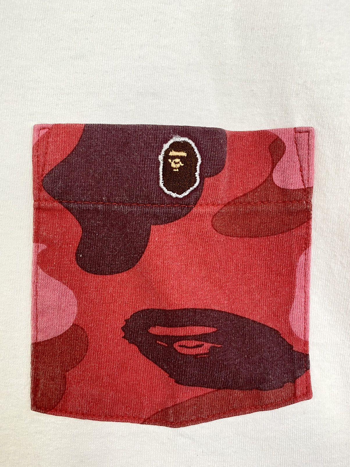 Bape BAPE POCKET TEE CAMO Size US XL / EU 56 / 4 - 3 Thumbnail
