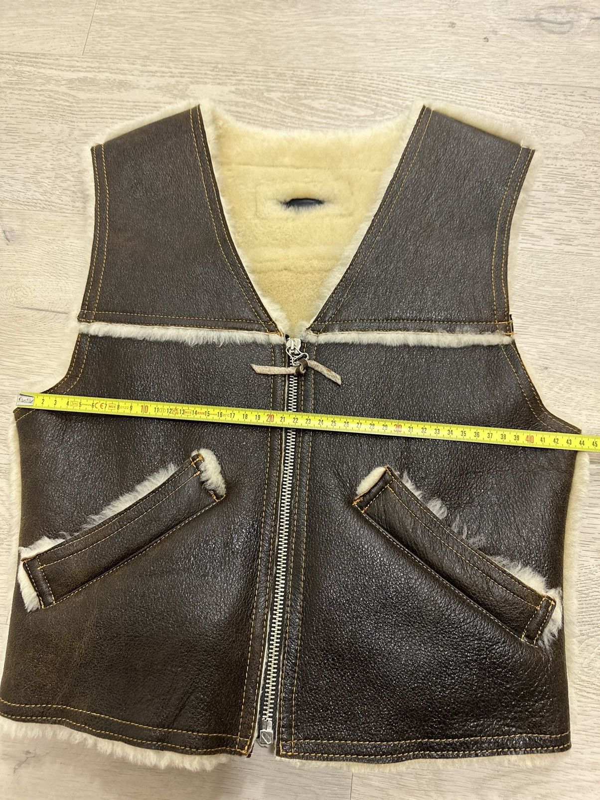 Jean Paul Gaultier Vintage leather shearling vest Size S / US 4 / IT 40 - 5 Thumbnail