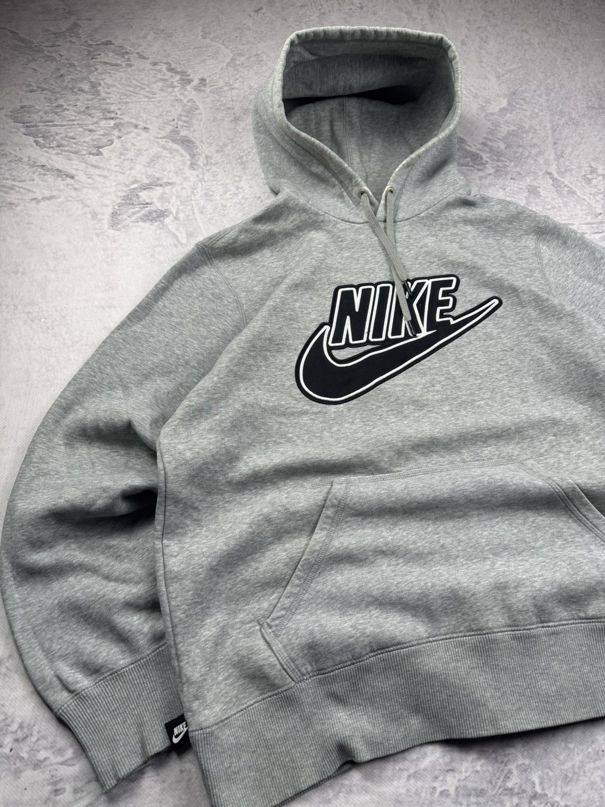 Nike × Vintage NIKE VINTAGE CENTER LOGO OVERSIZE BOXY HOODIE Size US L / EU 52-54 / 3 - 2 Thumbnail