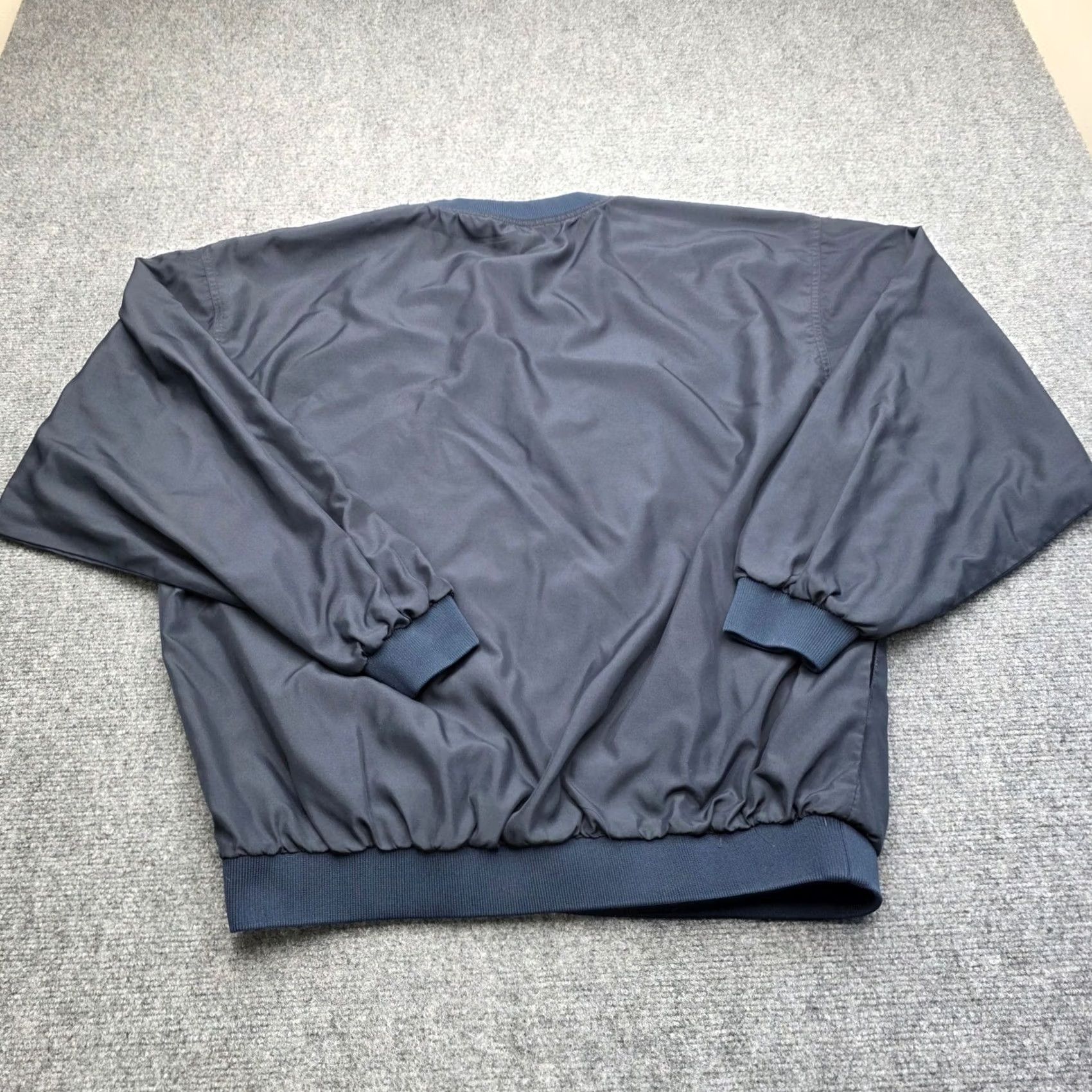 Vintage Affinity Michigan Wolverines Windbreaker Pullover Navy Blue Jacket Pullover Windbreaker Men L Navy Size US L / EU 52-54 / 3 - 7 Thumbnail