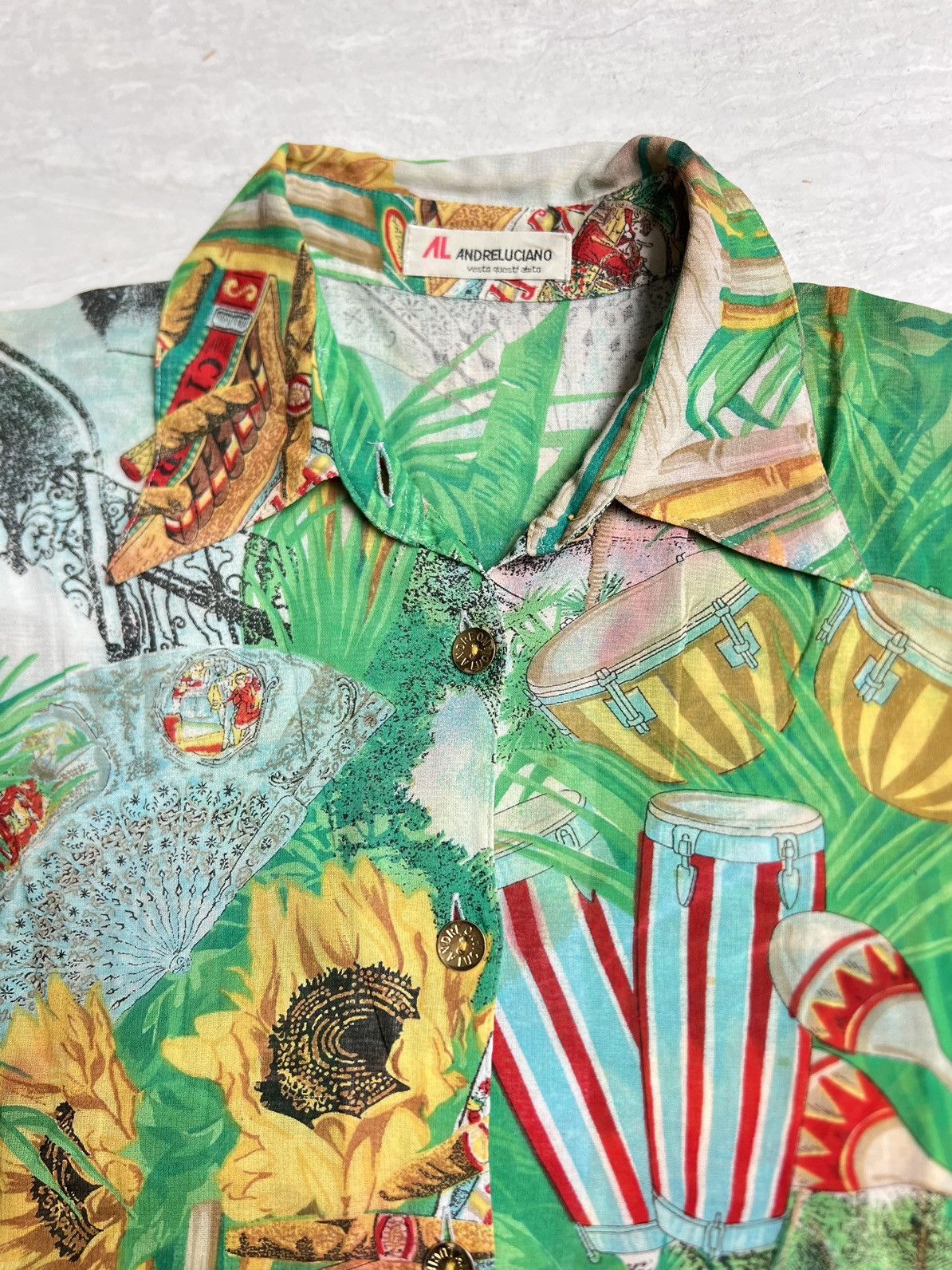 Andreluciano ANDRELUCIANO Motive Shirt Size US M / EU 48-50 / 2 - 4 Thumbnail