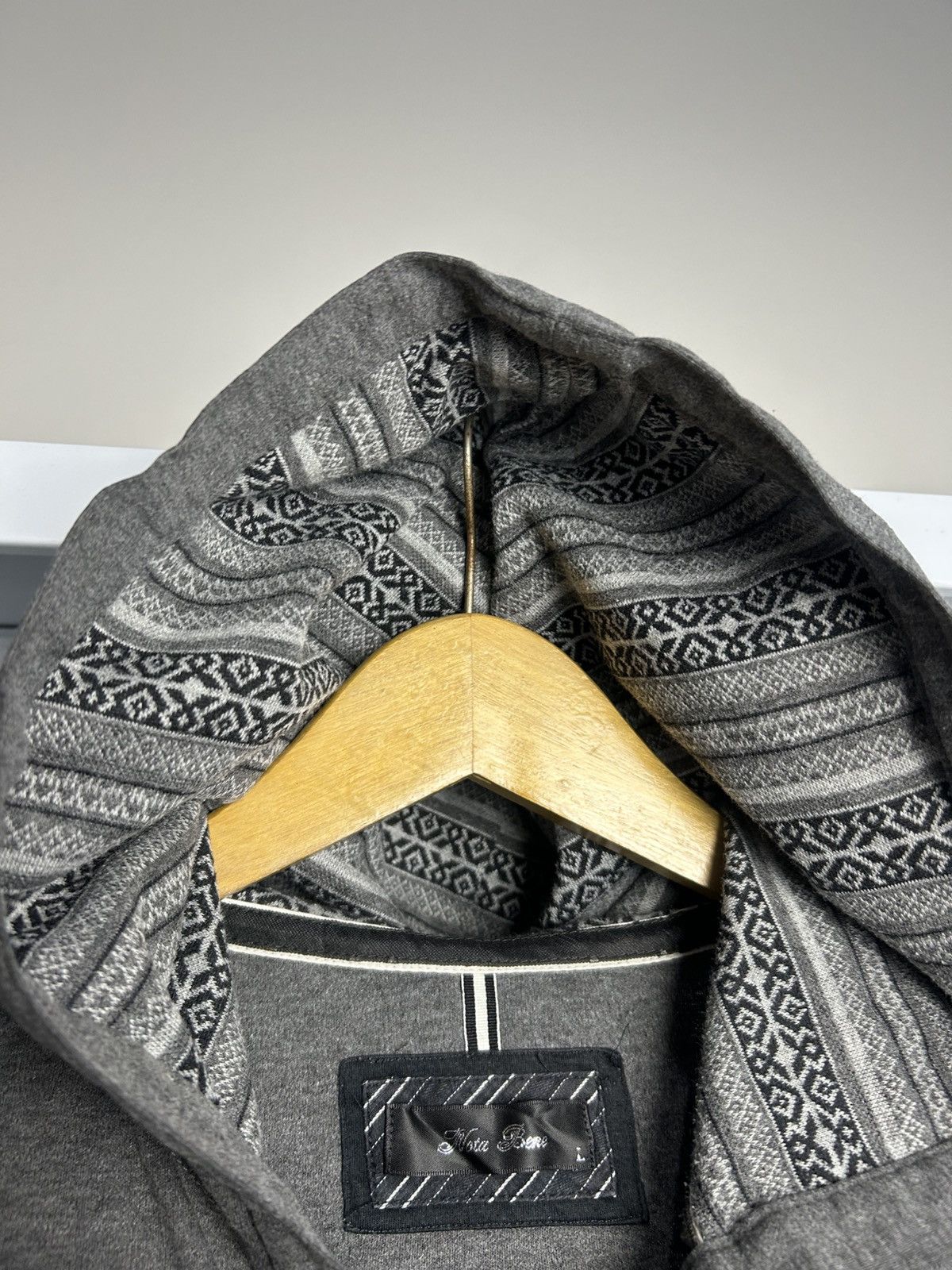Japanese Brand Japanese Nota Bene hoodie ifsix Lgb style Size US L / EU 52-54 / 3 - 5 Thumbnail