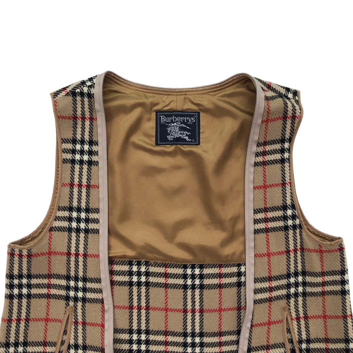 Burberry Vintage 90s Inner Burberry’s Nova Check Brown Colour Size US M / EU 48-50 / 2 - 3 Thumbnail
