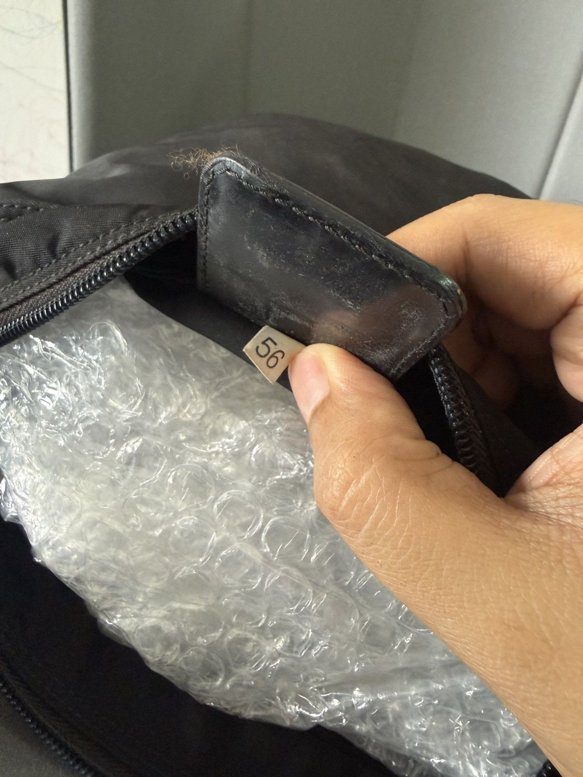 Prada Vintage Prada Medium Black Crossbody Sling Bag Size ONE SIZE - 10 Thumbnail