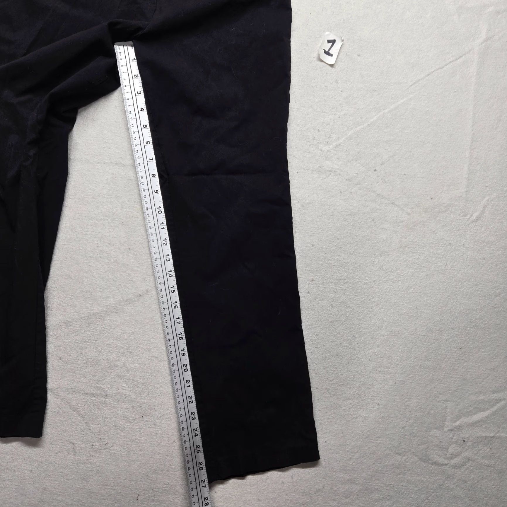 Vintage Time And Tru Pants Dress Pants Elastic Waist Black Adult Womens PM Petite Medium 30in Inseam 28in Womens Pants Size 32" / US 10 / IT 46 - 7 Thumbnail