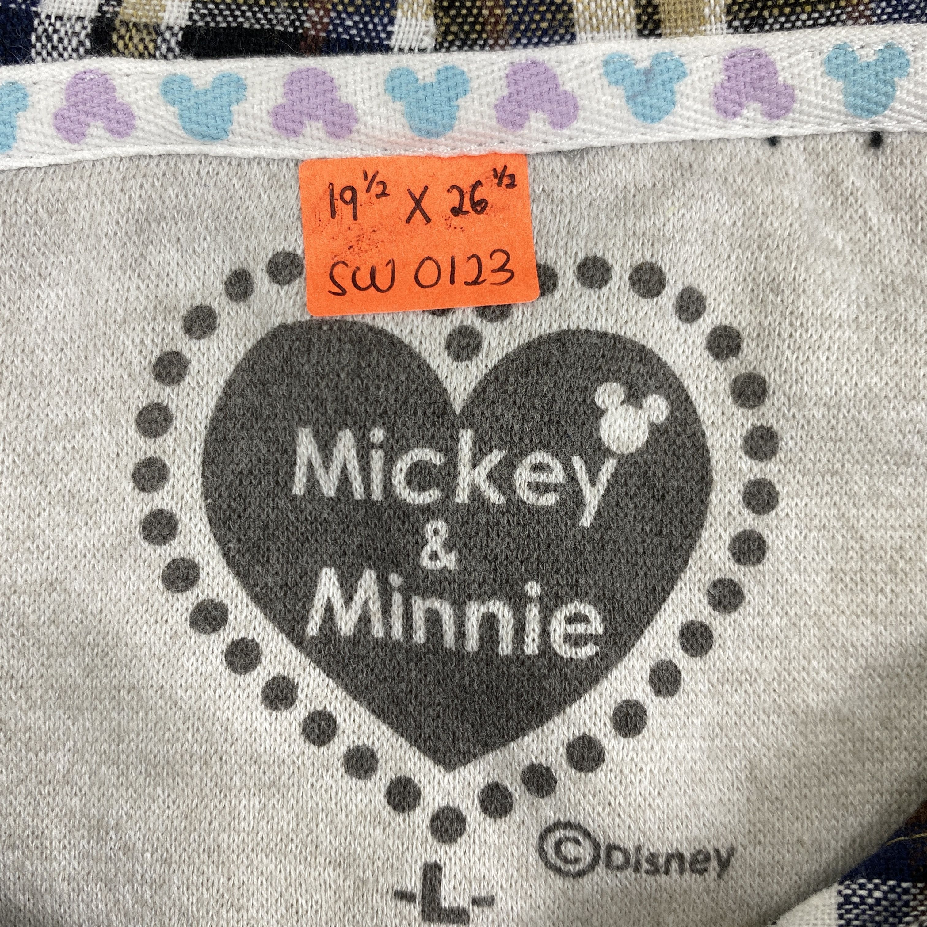 Disney Vintage Minnie Mouse Big Design Hoodie - SW0123 Size S / US 4 / IT 40 - 5 Thumbnail
