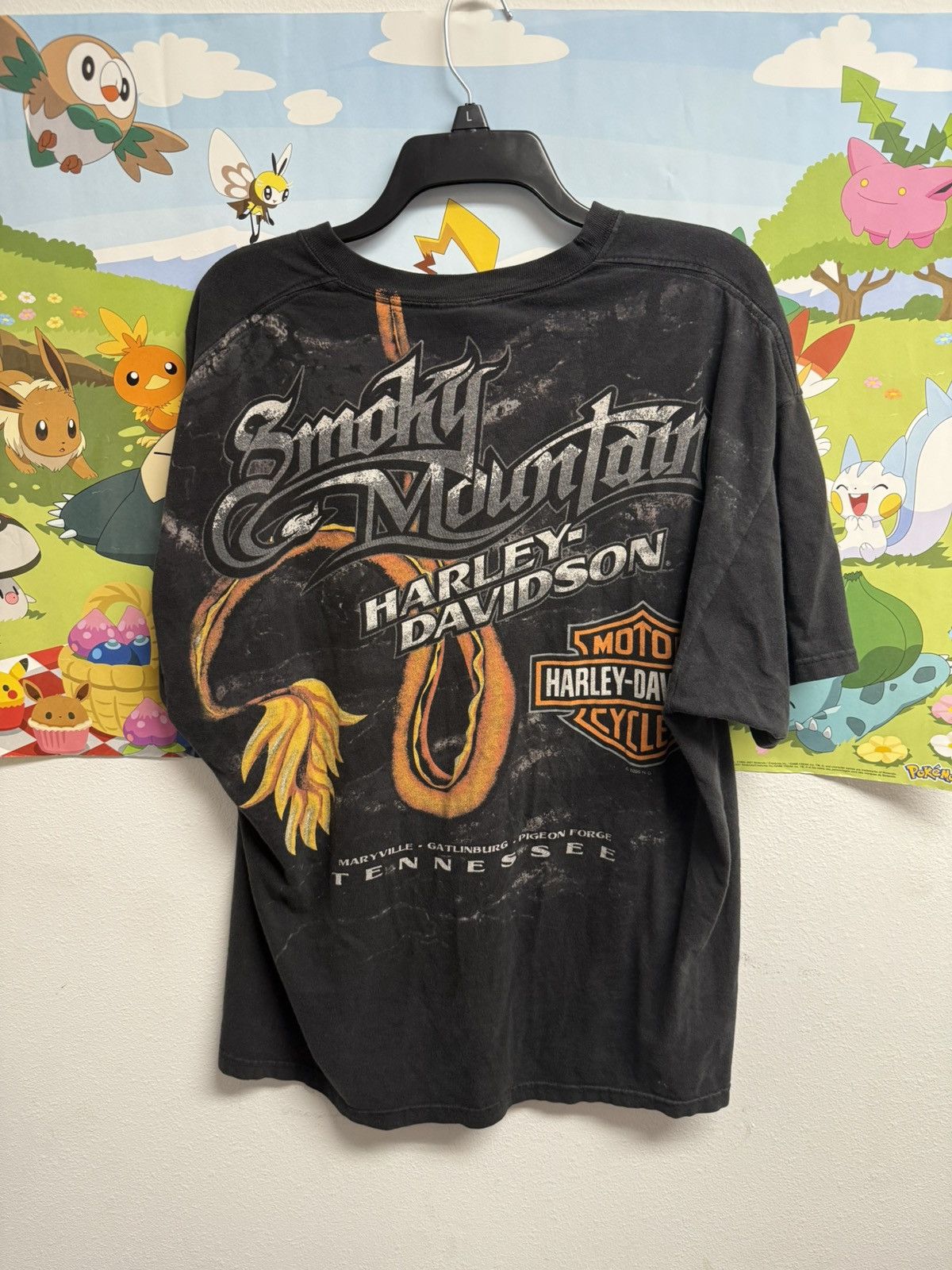 Harley Davidson Harley davidson smokey mountains vintage T - shirt Size US L / EU 52-54 / 3 - 2 Thumbnail