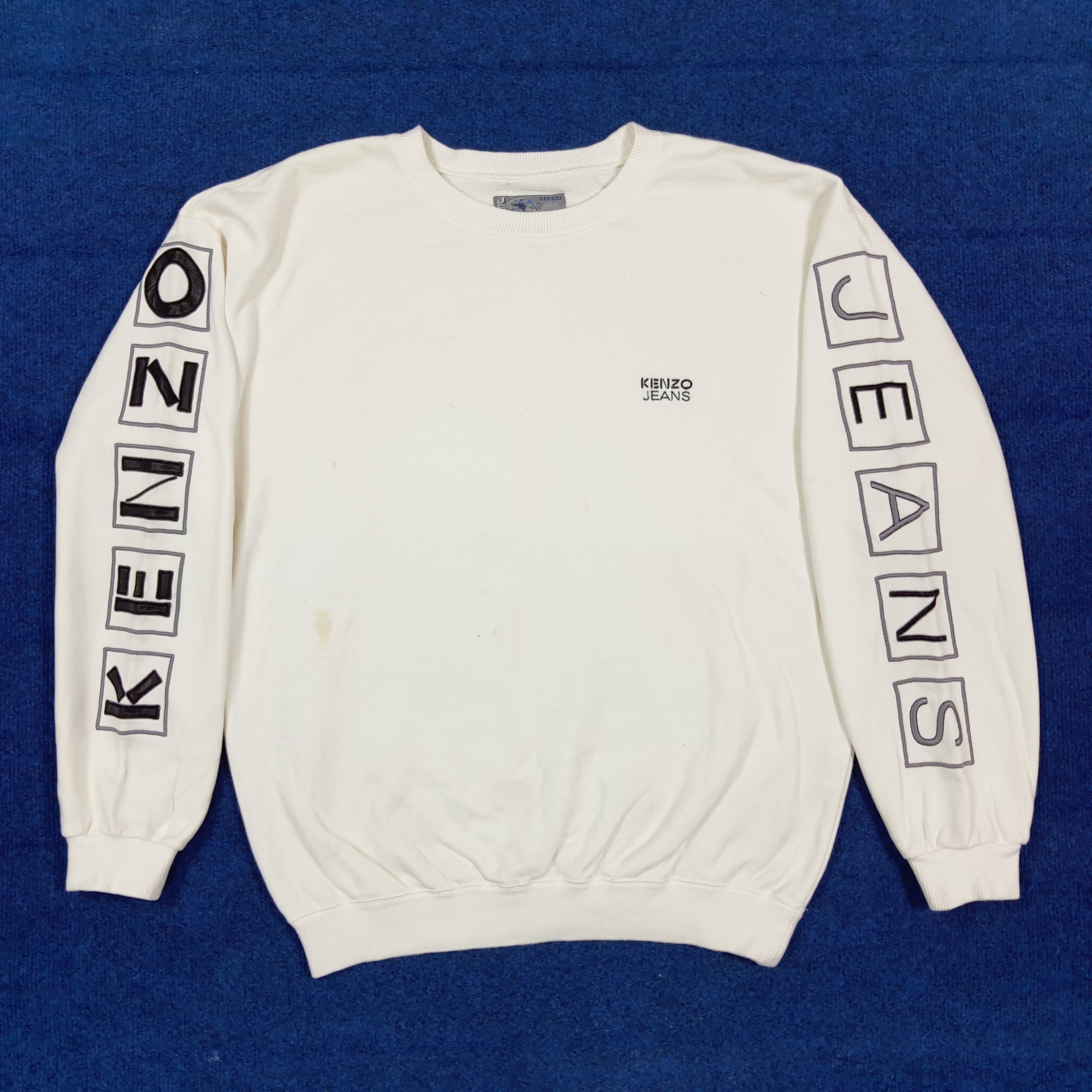 Kenzo Vintage Kenzo Jeans Big Logo Sweatshirt C304N19 Size US M / EU 48-50 / 2 - 1 Thumbnail