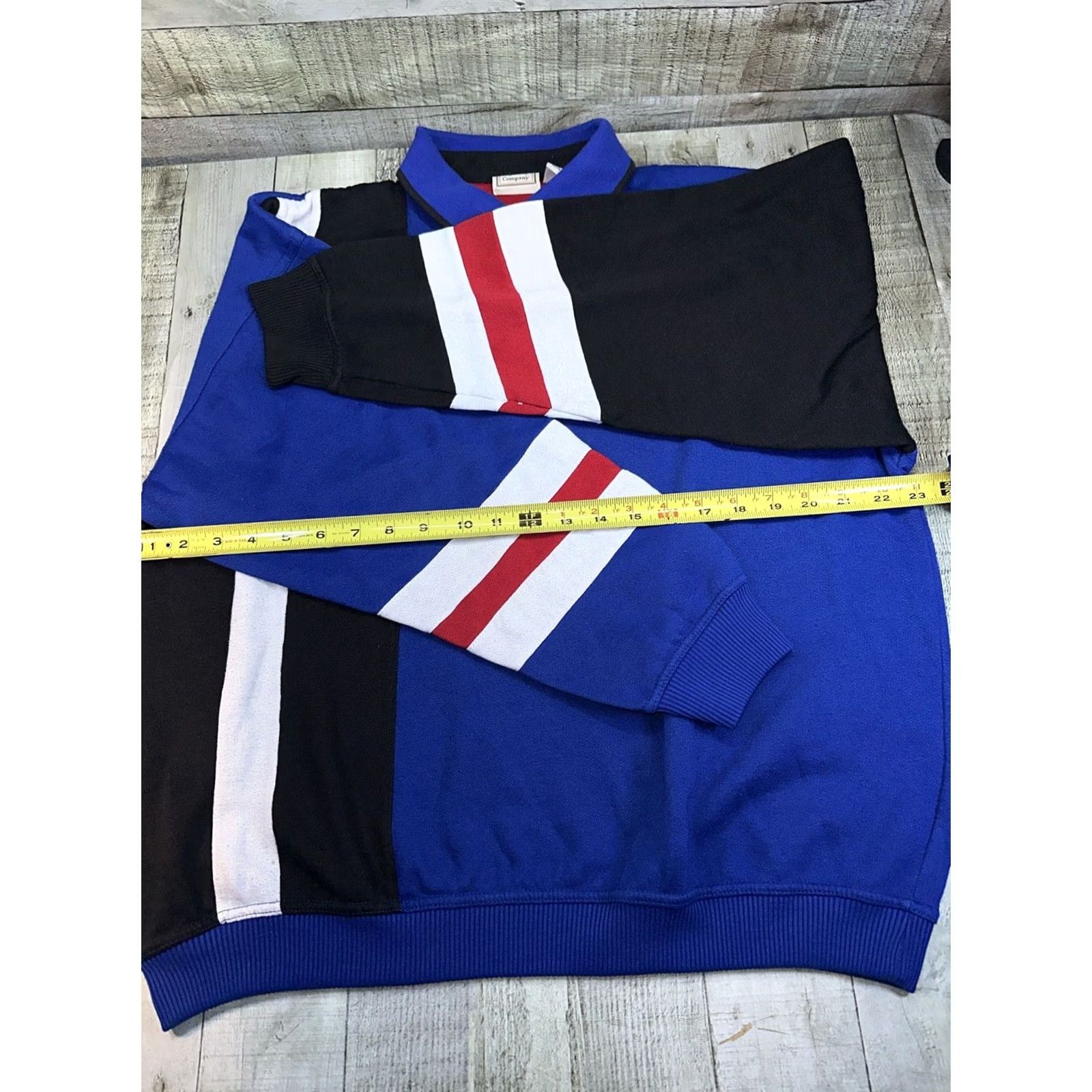 Bugle Boy VINTAGE Bugle Boy Sport Crest Crewneck Polo XL Men Blue Striped 90s Size US XL / EU 56 / 4 - 7 Thumbnail