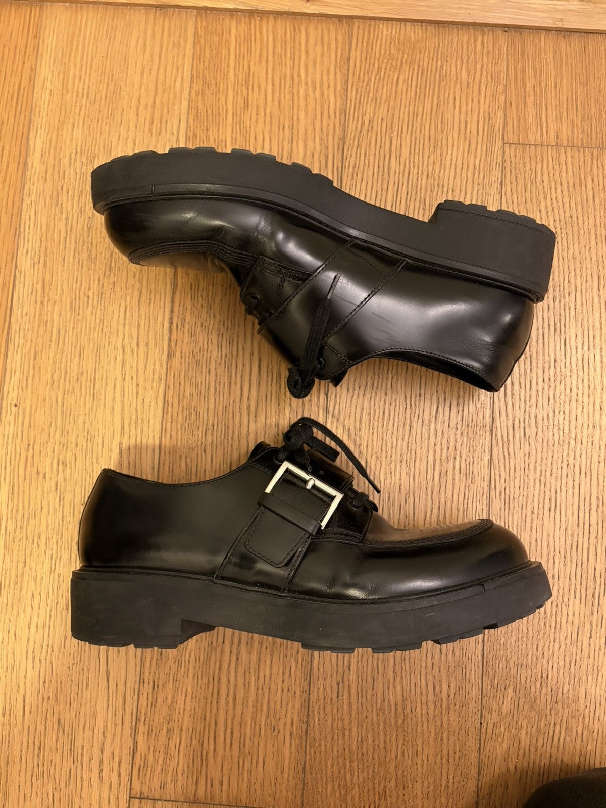 Prada Prada Brushed leather Derby Size US 9 / EU 42 - 7 Thumbnail