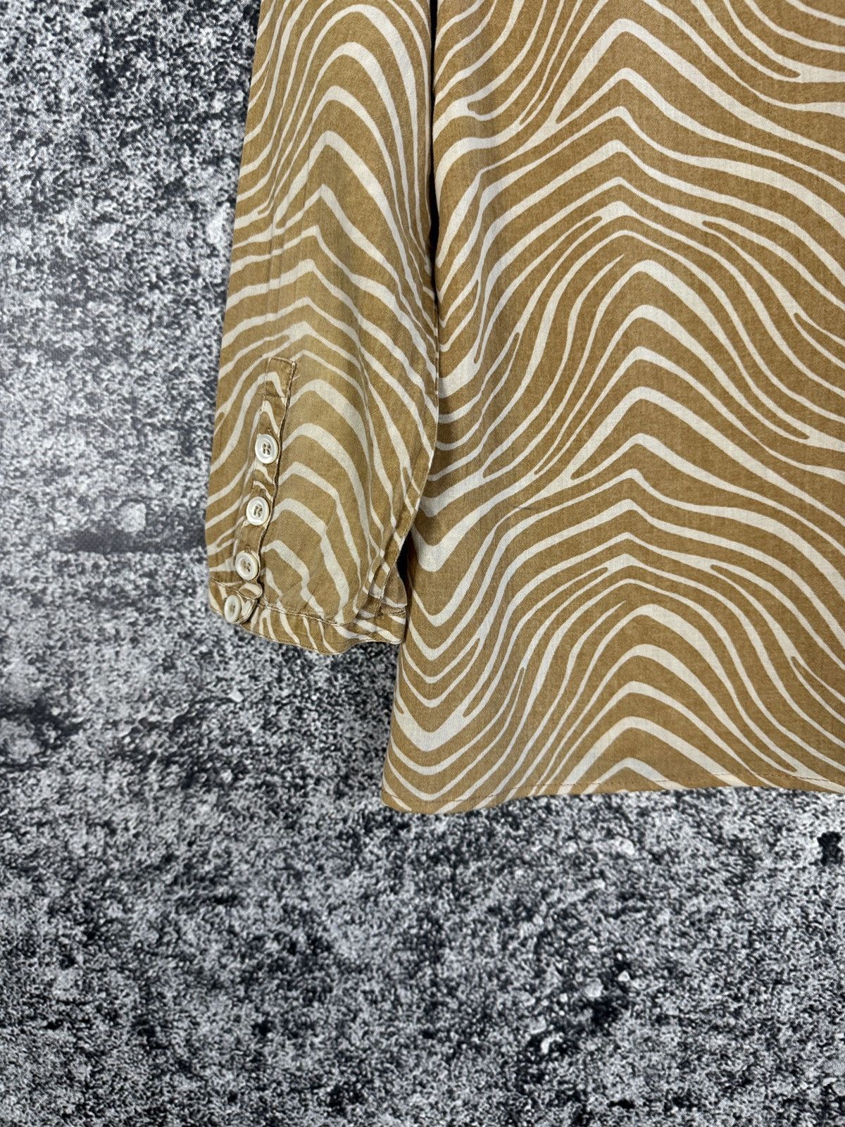 A.P.C. A.P.C. Zebra Print Blouse Long Sleeve Rue Madame Paris XS Size XS / US 0-2 / IT 36-38 - 13 Thumbnail