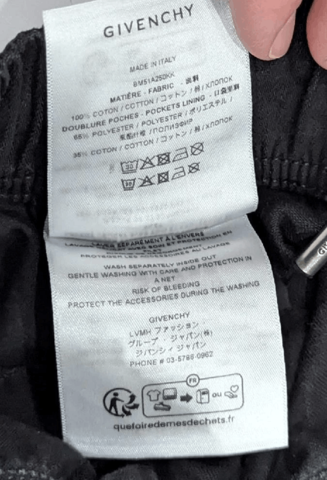 Givenchy Givenchy 2-in-1 Detachable Convertible Pants Black 50 US 34 Size US 34 / EU 50 - 9 Thumbnail