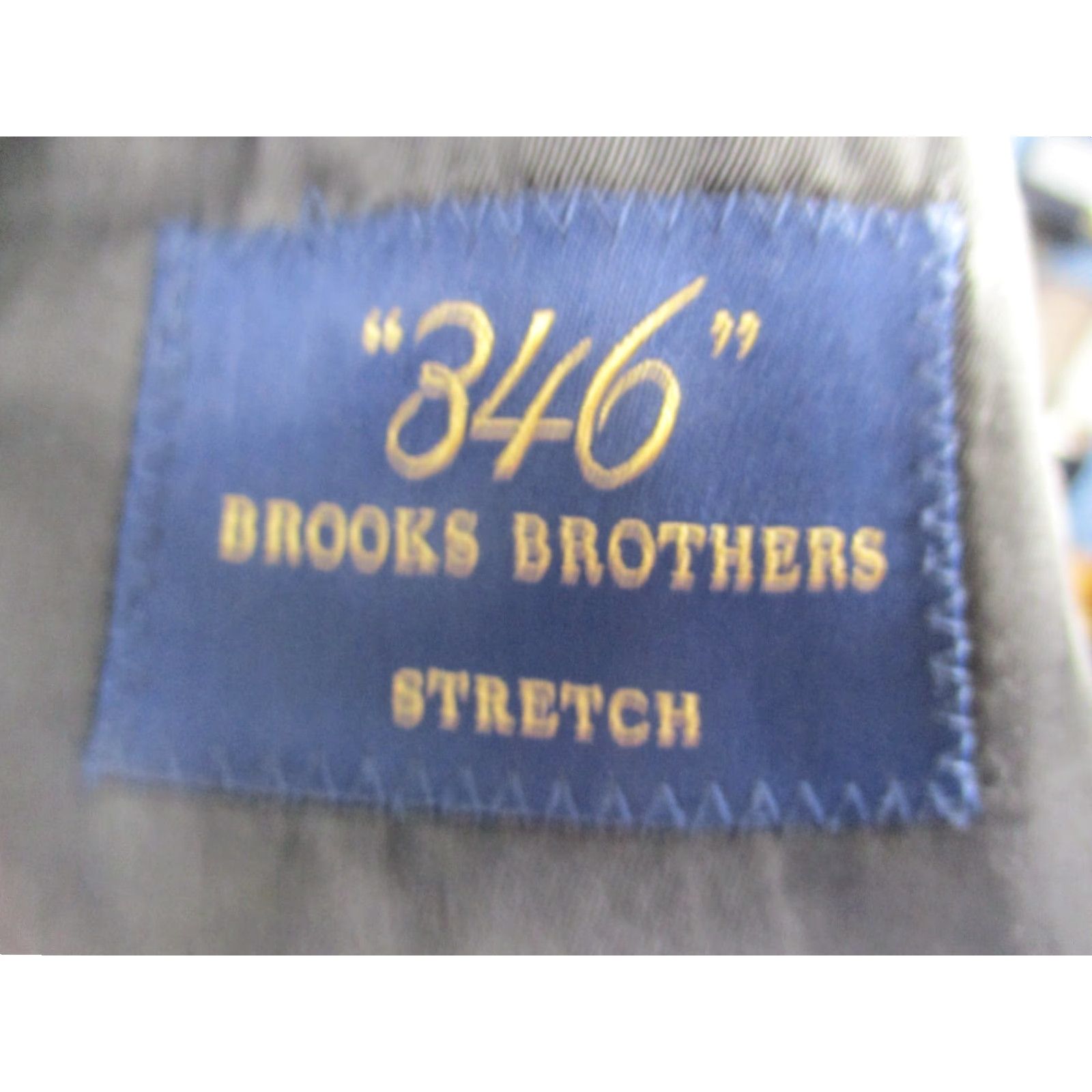Brooks Brothers Brooks Brothers 346 Blazer Jacket 42 Men's Wool Dark Gray EUC Blazer Single-Breasted Three-Button Notch Lapel, Regular Fit, Gray, Wool, 42 Mens Blazer Size 42R - 7 Thumbnail