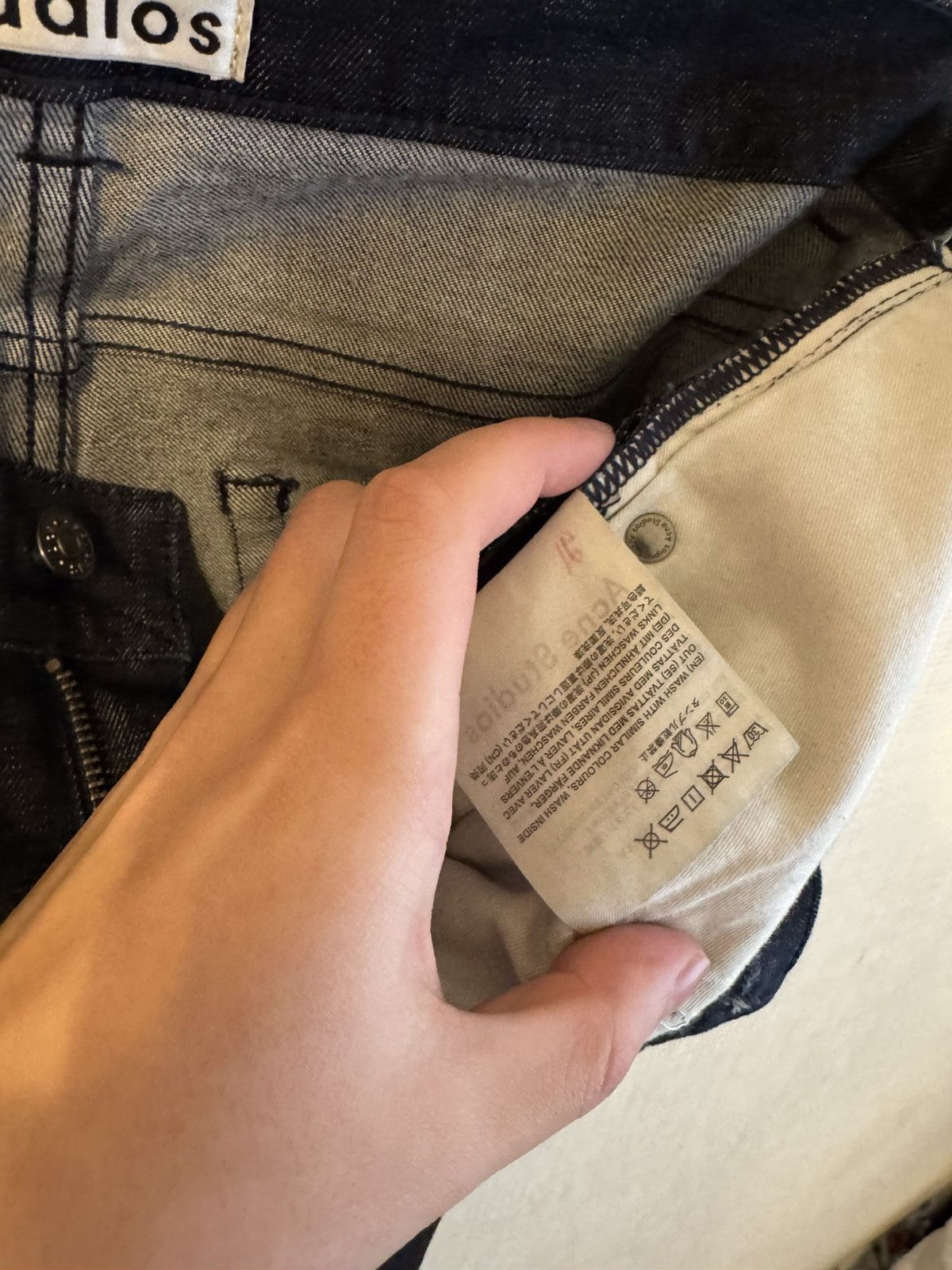 Acne Studios × Vintage Acne Studios Ace Rossi Jeans vintage Size US 29 - 17 Thumbnail