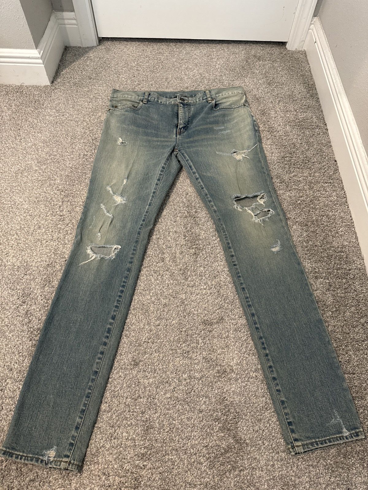 Saint Laurent Paris × Yves Saint Laurent Saint Laurent denim Size US 33 - 1 Thumbnail
