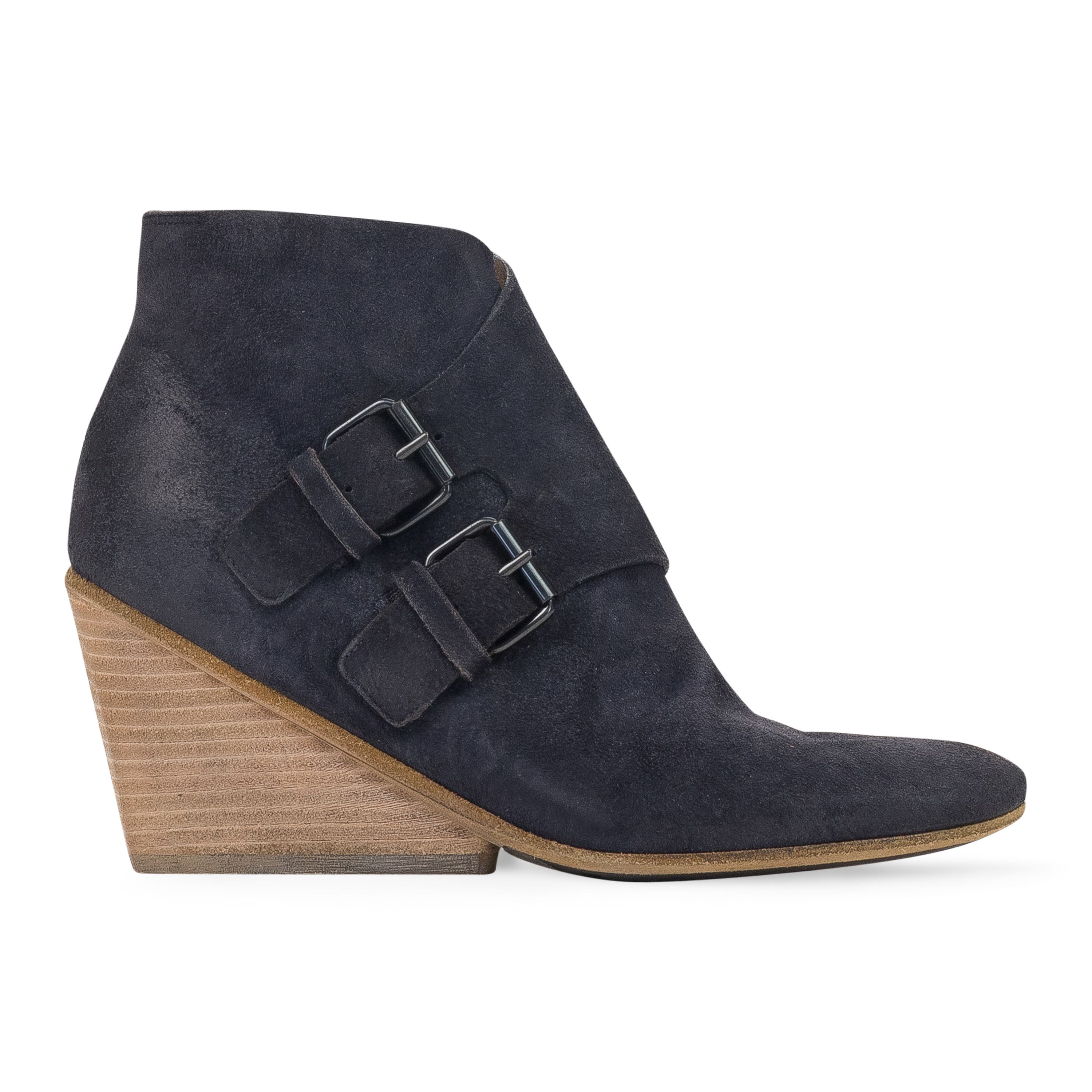 Marsell Marsell BLUE DISTRESSED CALF SKIN LEATHER BOOTS SIZE 38 Size US 8 / IT 38 - 1 Thumbnail