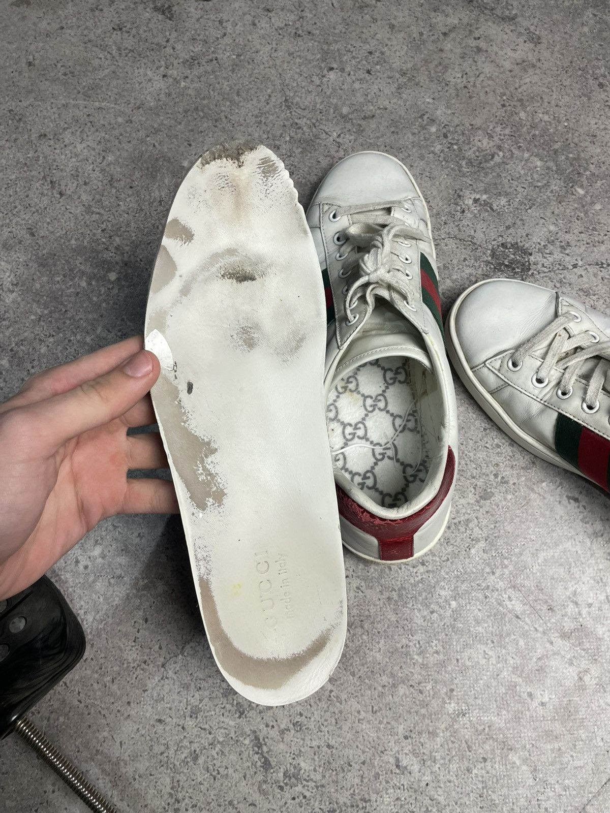 Gucci Gucci Ace Bee Sneakers Size US 8 / EU 41 - 11 Thumbnail