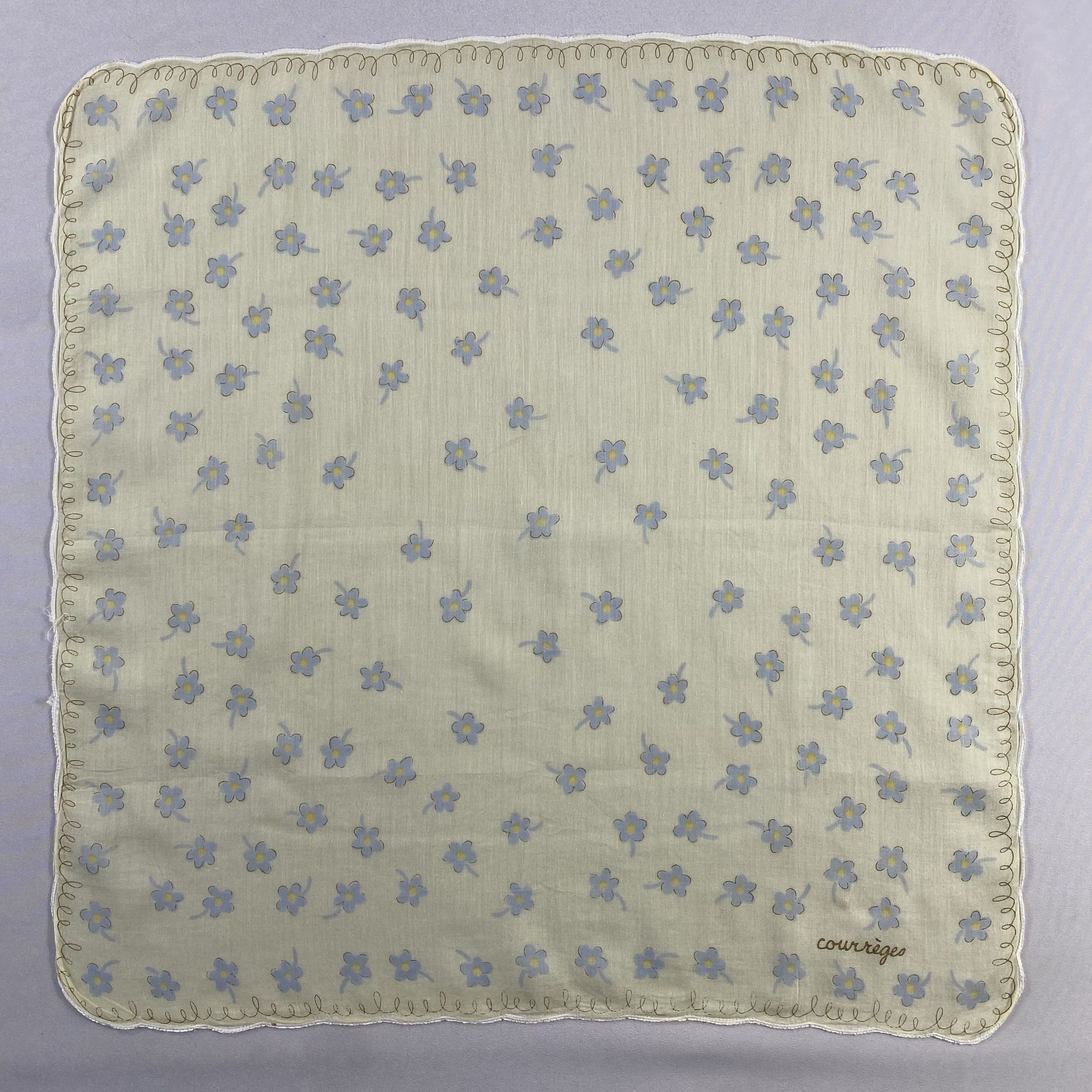 Courreges Handkerchief / Neckerchief / Bandana-P980