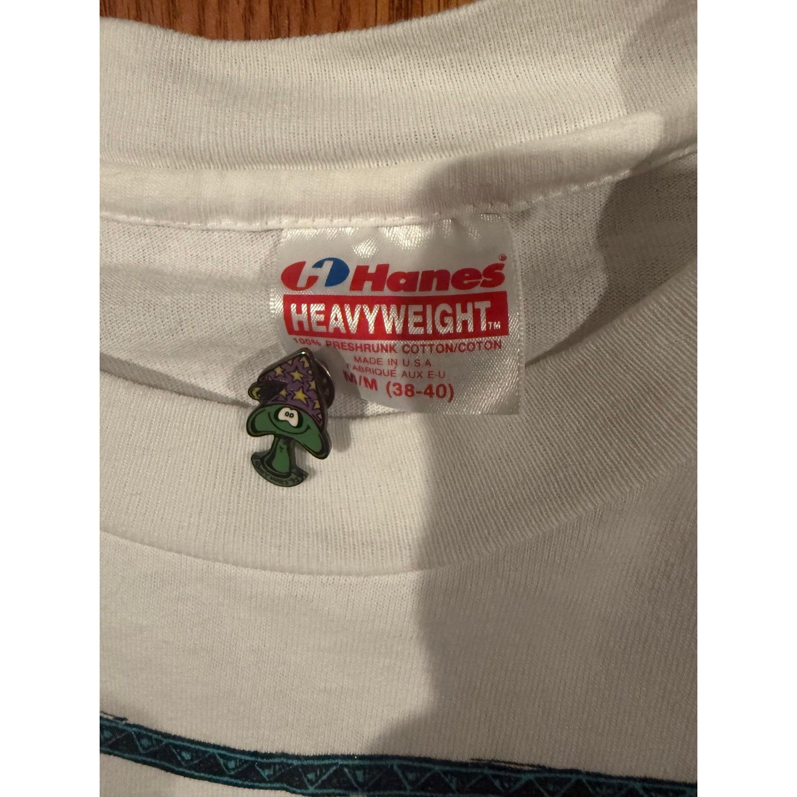Hanes True vintage Rock N Roll Warrior white M Size US M / EU 48-50 / 2 - 4 Thumbnail