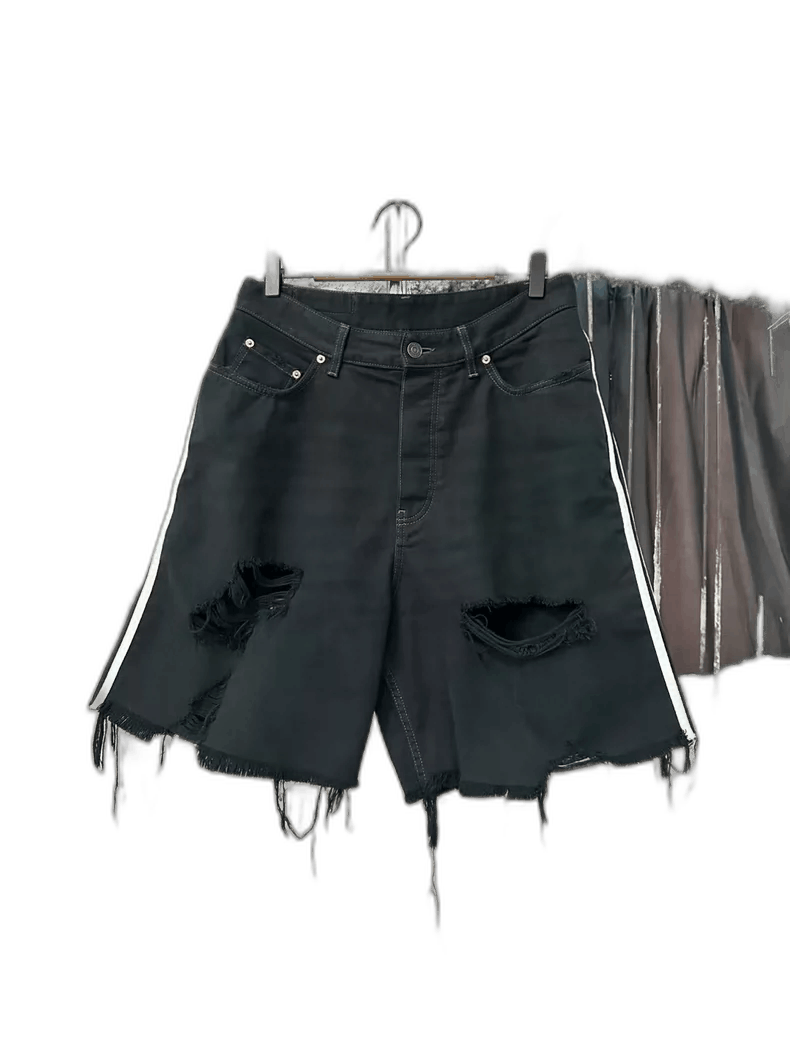 Balenciaga Balenciaga Adidas Denim Shorts Size XS Size US 26 / EU 42 - 1 Thumbnail