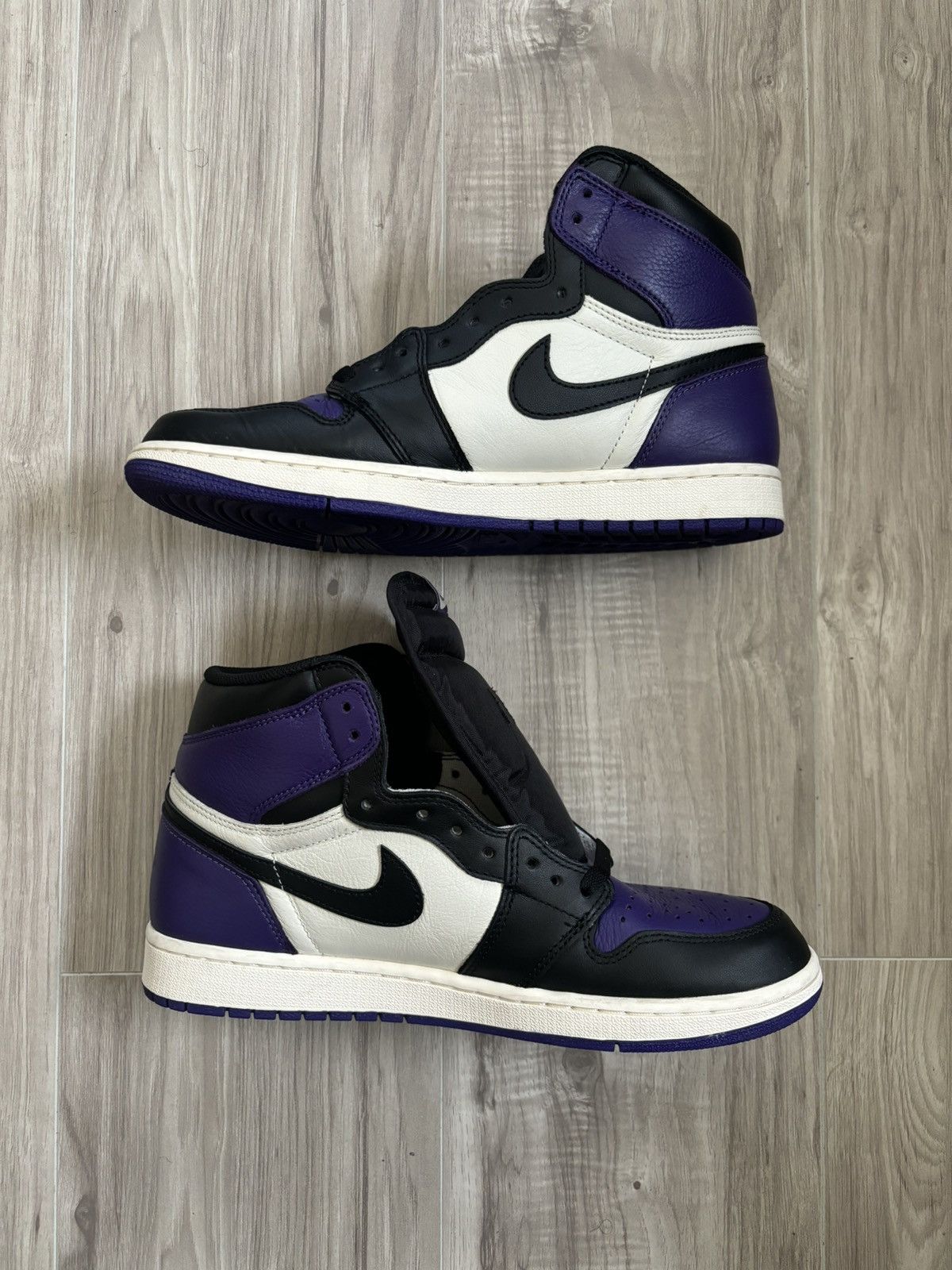Jordan Brand × Nike Air Jordan 1 Retro High OG 'Court Purple' Size US 10.5 / EU 43-44 - 2 Thumbnail