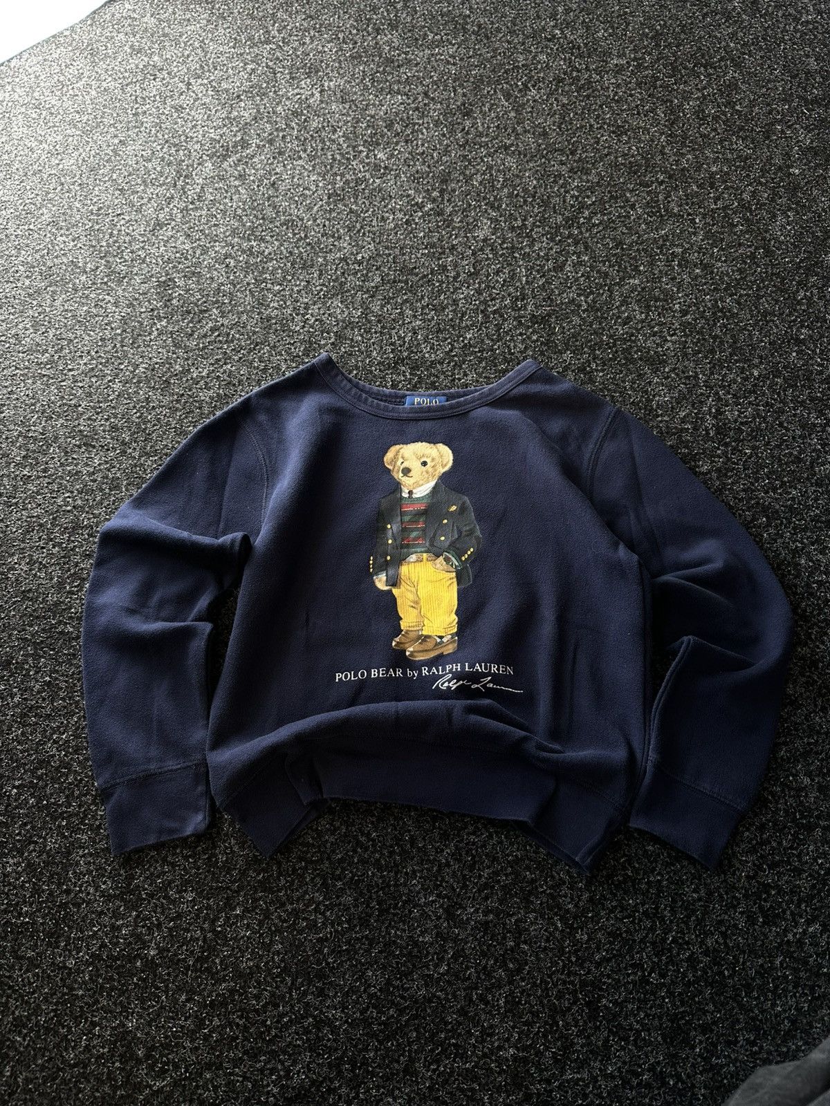 Polo Ralph Lauren 🚨POLO BEAR RALPH LAUREN JUNIOR KIDS RARA BIG LOGO M 10-12 Size US M / EU 48-50 / 2 - 1 Thumbnail
