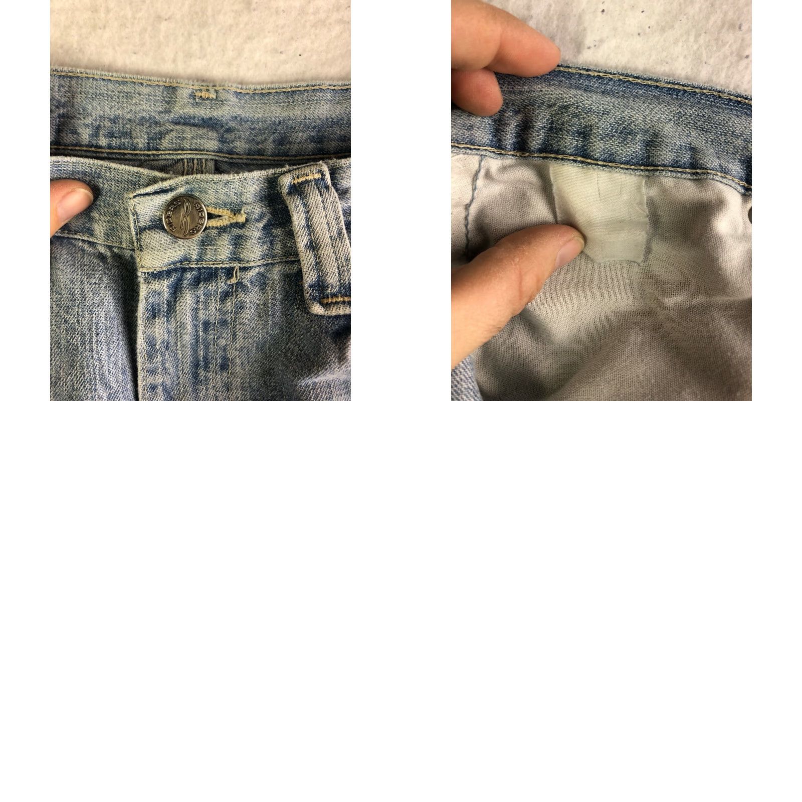 Vintage VINTAGE Riders Jeans Mom High Rise Light Blue Denim 30x28 Women Size 32" / US 10 / IT 46 - 8 Thumbnail