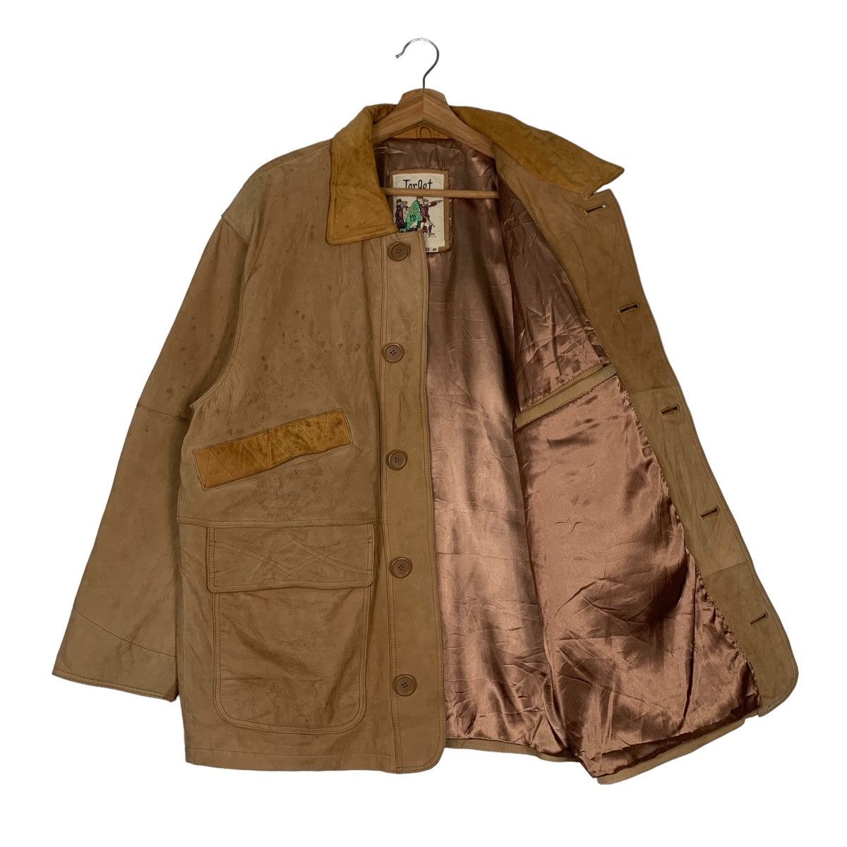 Huntington TARGET Spain Lamb Leather Jacket #0306-C14 Size US M / EU 48-50 / 2 - 10 Thumbnail