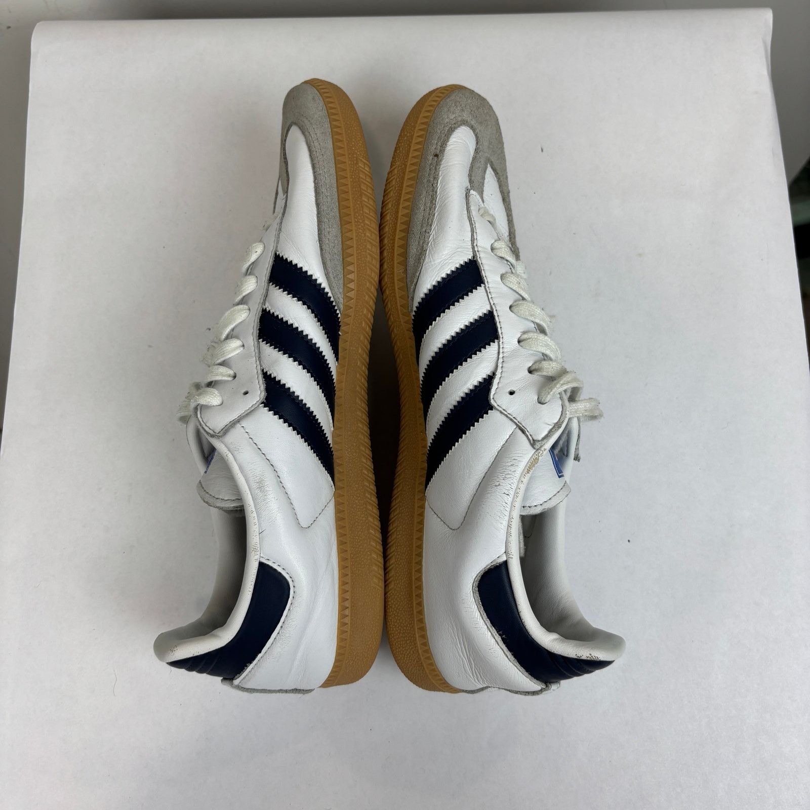 Adidas Adidas Samba Classic White Sneakers Shoes Men's 10 Size US 10 / EU 43 - 7 Thumbnail