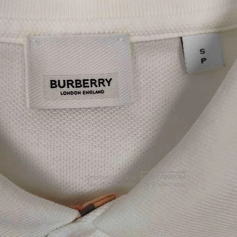Burberry Burberry Men's White Cotton Polo Shirt. Size US S / EU 44-46 / 1 - 3 Thumbnail