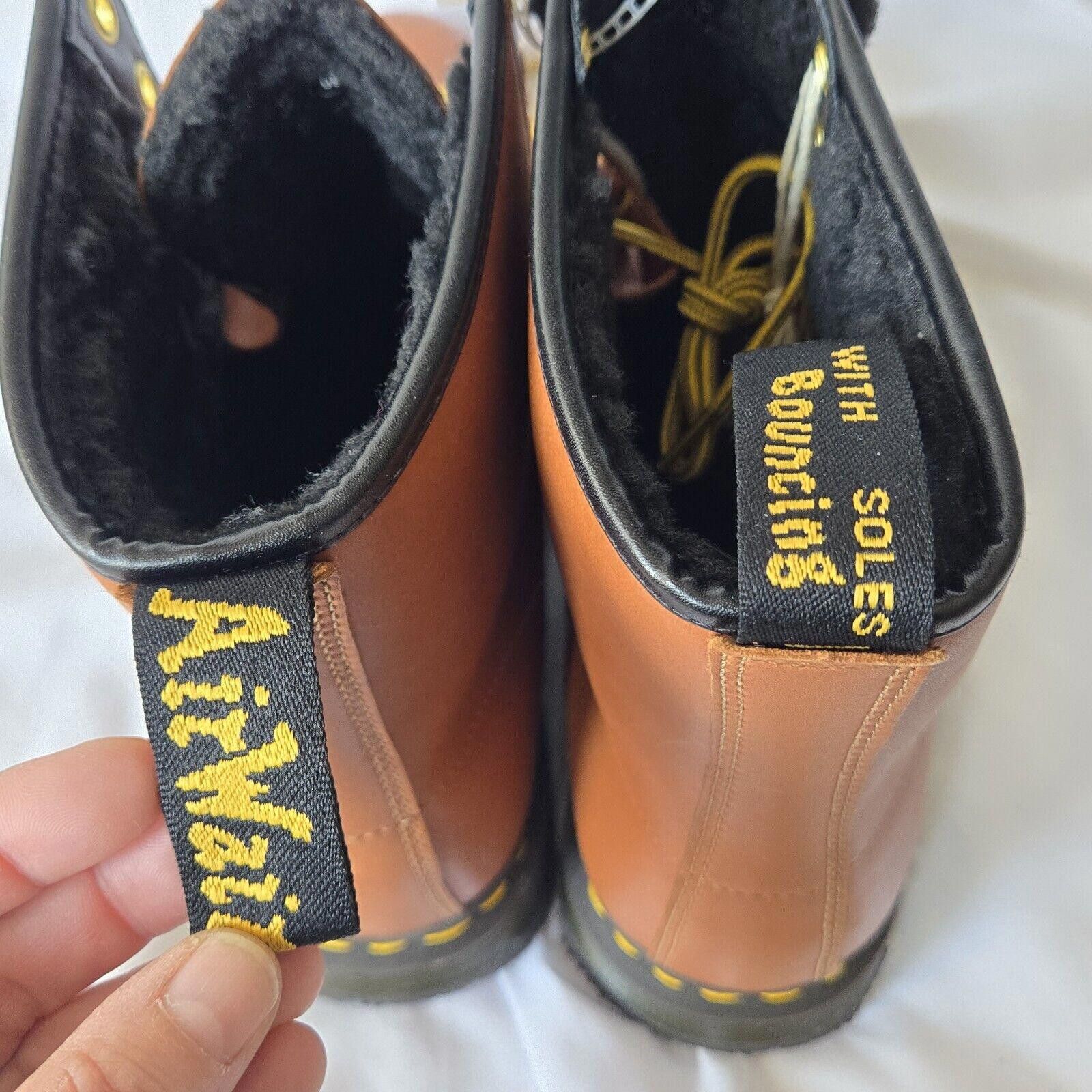 Dr. Martens Dr Marten's Men's 1460 Blizzard Wintergrip Tan Boots Size 12 Size US 12 / EU 45 - 5 Thumbnail
