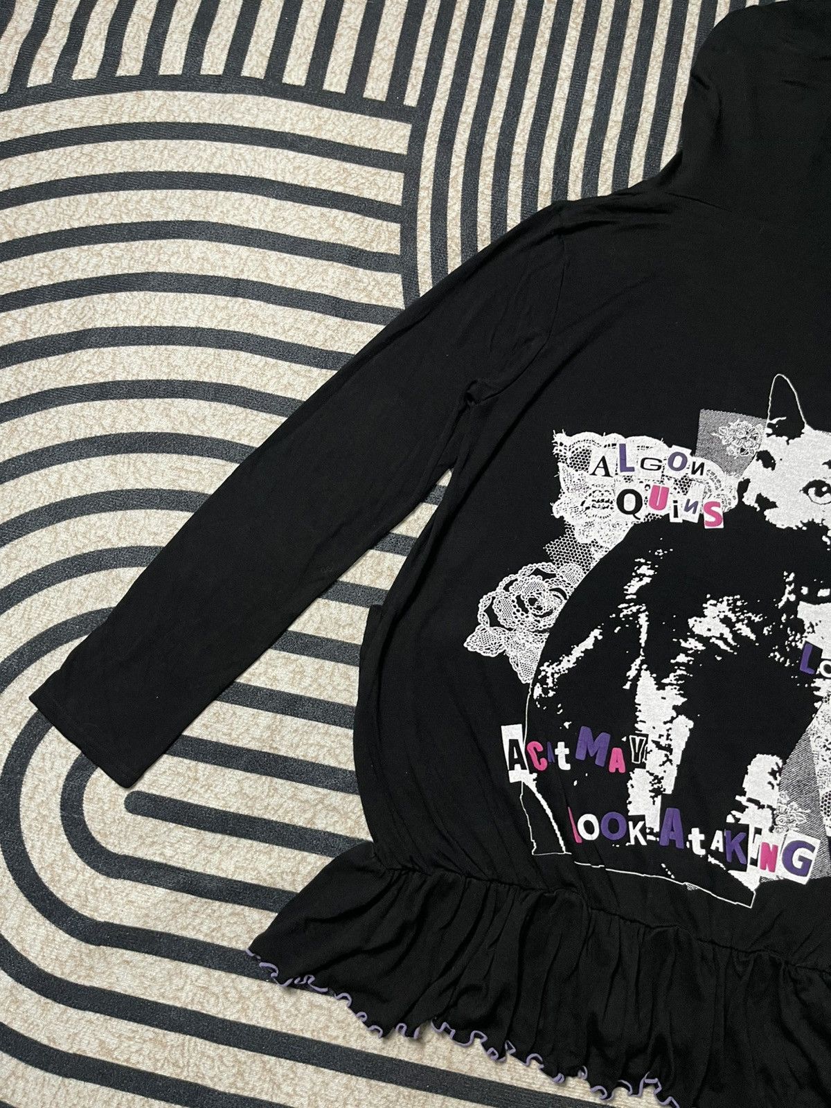 Japanese Brand 2000s ALGONQUINS IF SIX WAS NINE STYLE HOODIE CARDIGAN Size M / US 6-8 / IT 42-44 - 10 Thumbnail