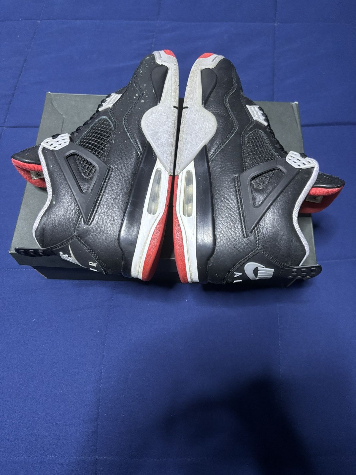 Jordan Brand Jordan 4 Retro Bred Reimagined 2024 Size 10 Size US 10 / EU 43 - 2 Thumbnail