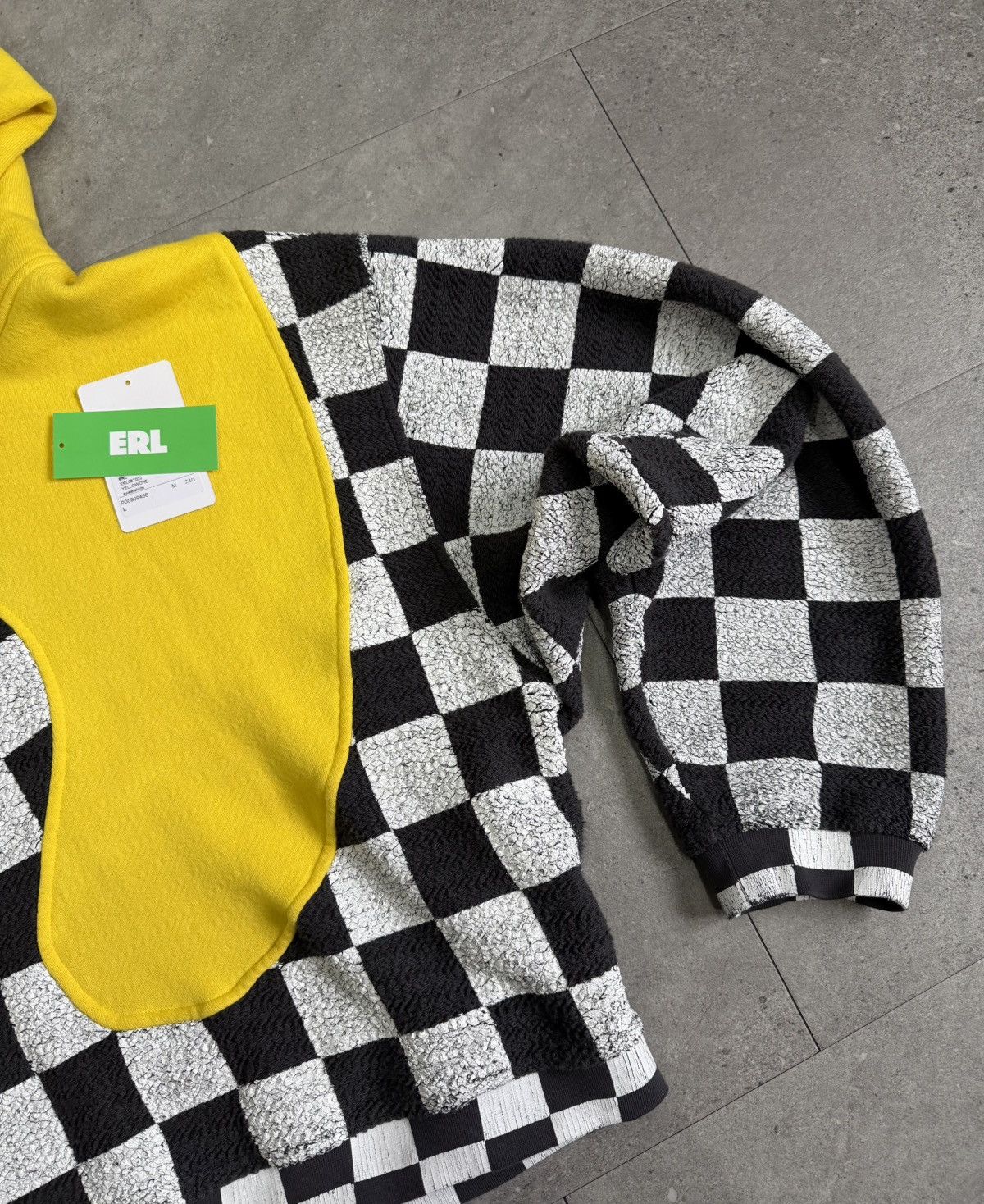 ERL Yellow Race ERL Sweatshirt Size US L / EU 52-54 / 3 - 5 Thumbnail