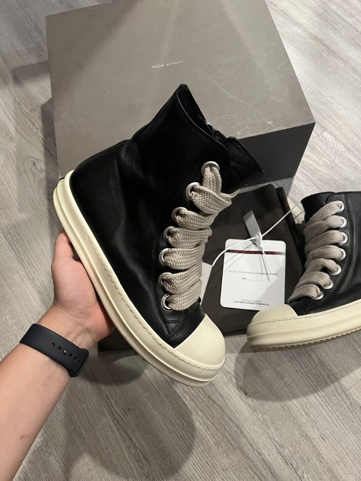 Rick Owens Jumbo Lace | Grailed