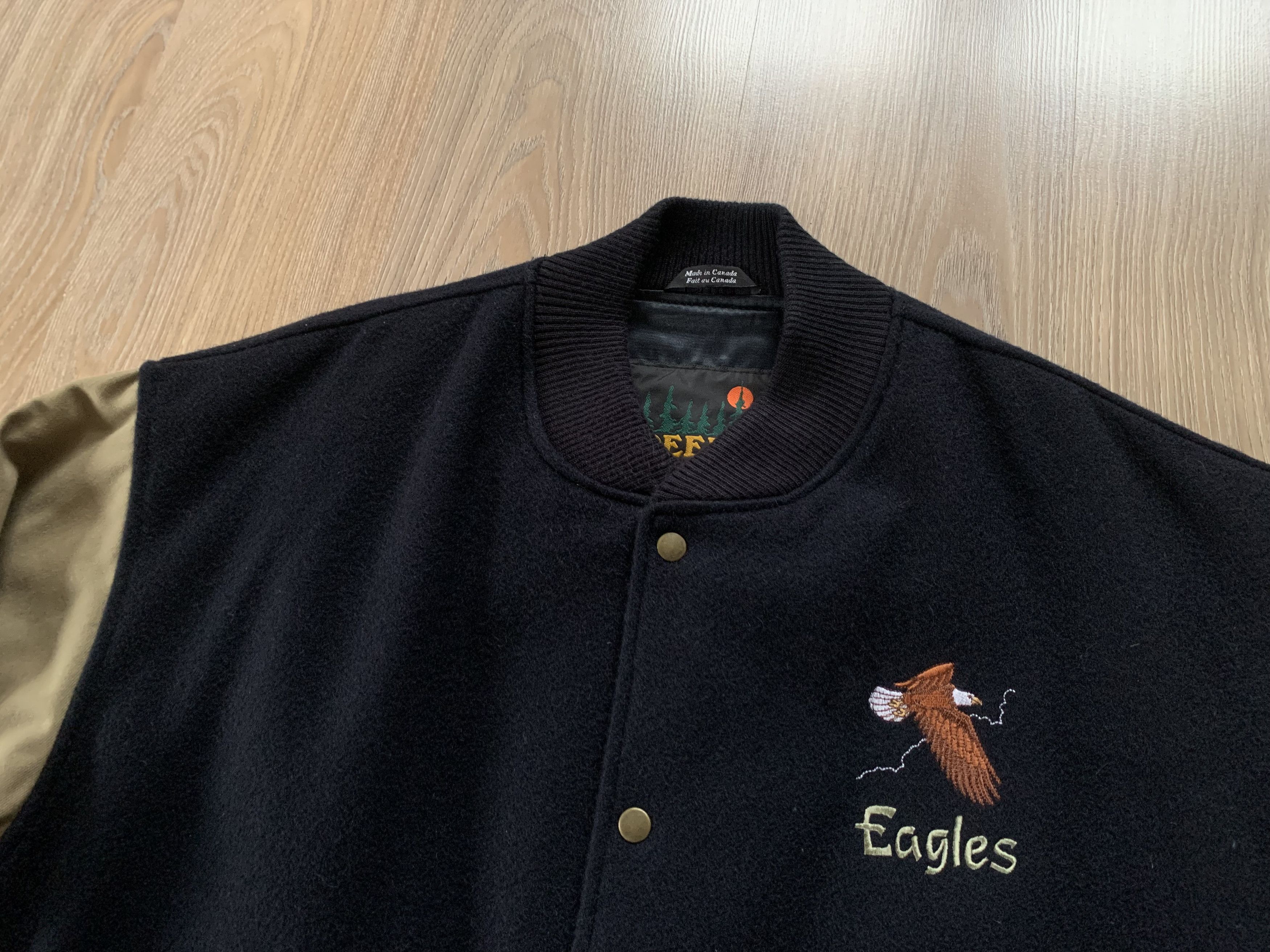 Other Vintage Treeline Wool Eagles Embroidered Jacket Size US L / EU 52-54 / 3 - 5 Thumbnail